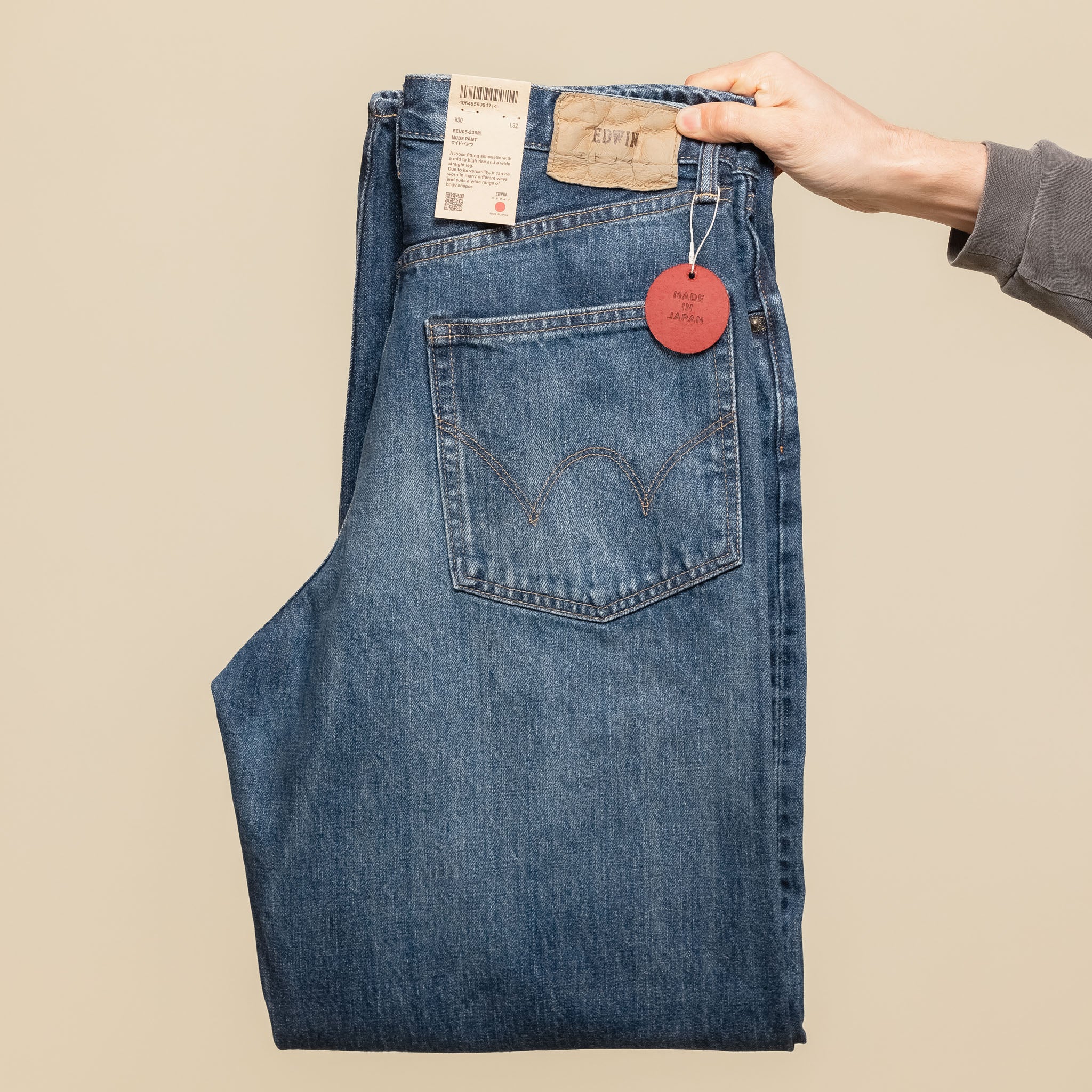 I032085_01_NB Edwin Jeans - Made in Japan Wide Pant - Blue Dark Used