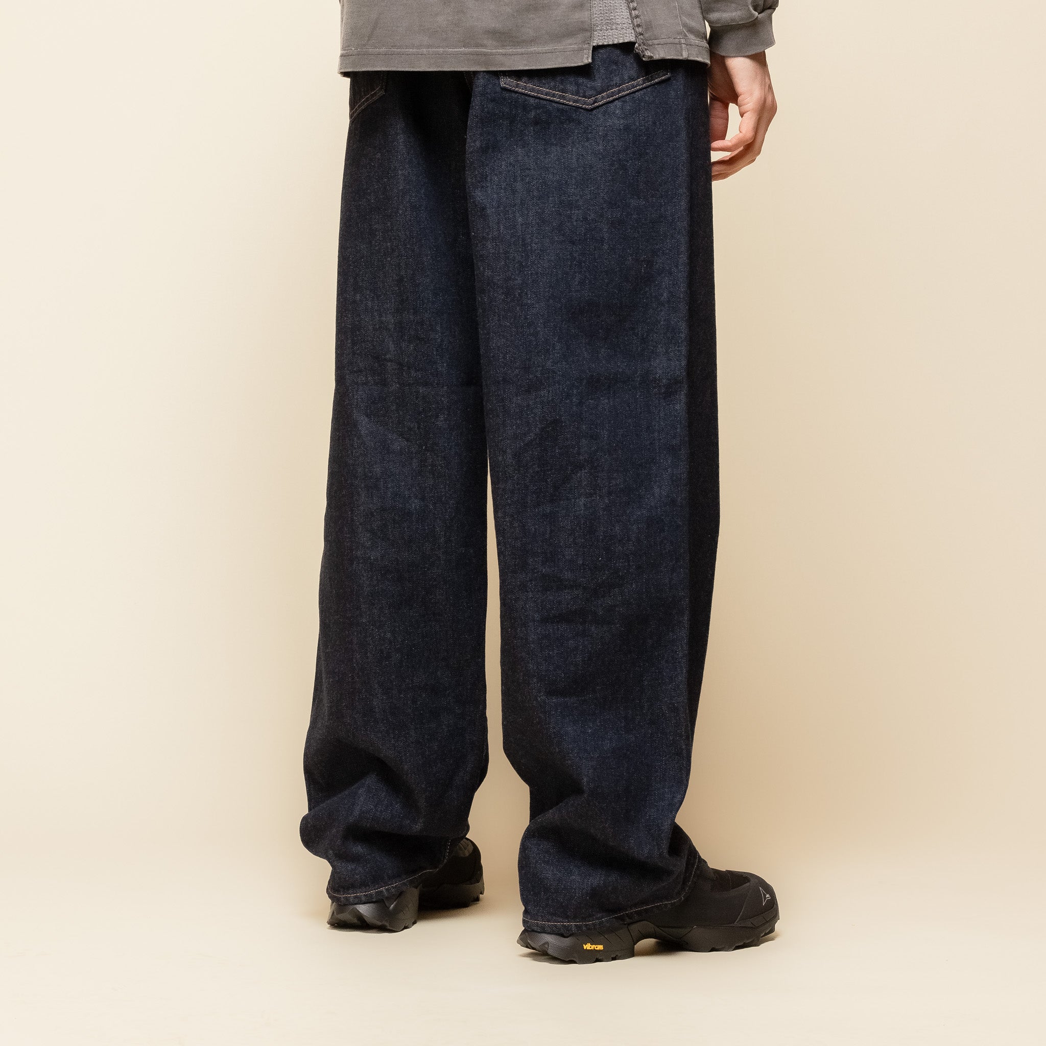 I032085_01_02 Edwin Jeans - Made in Japan Wide Pant - Blue Rinsed