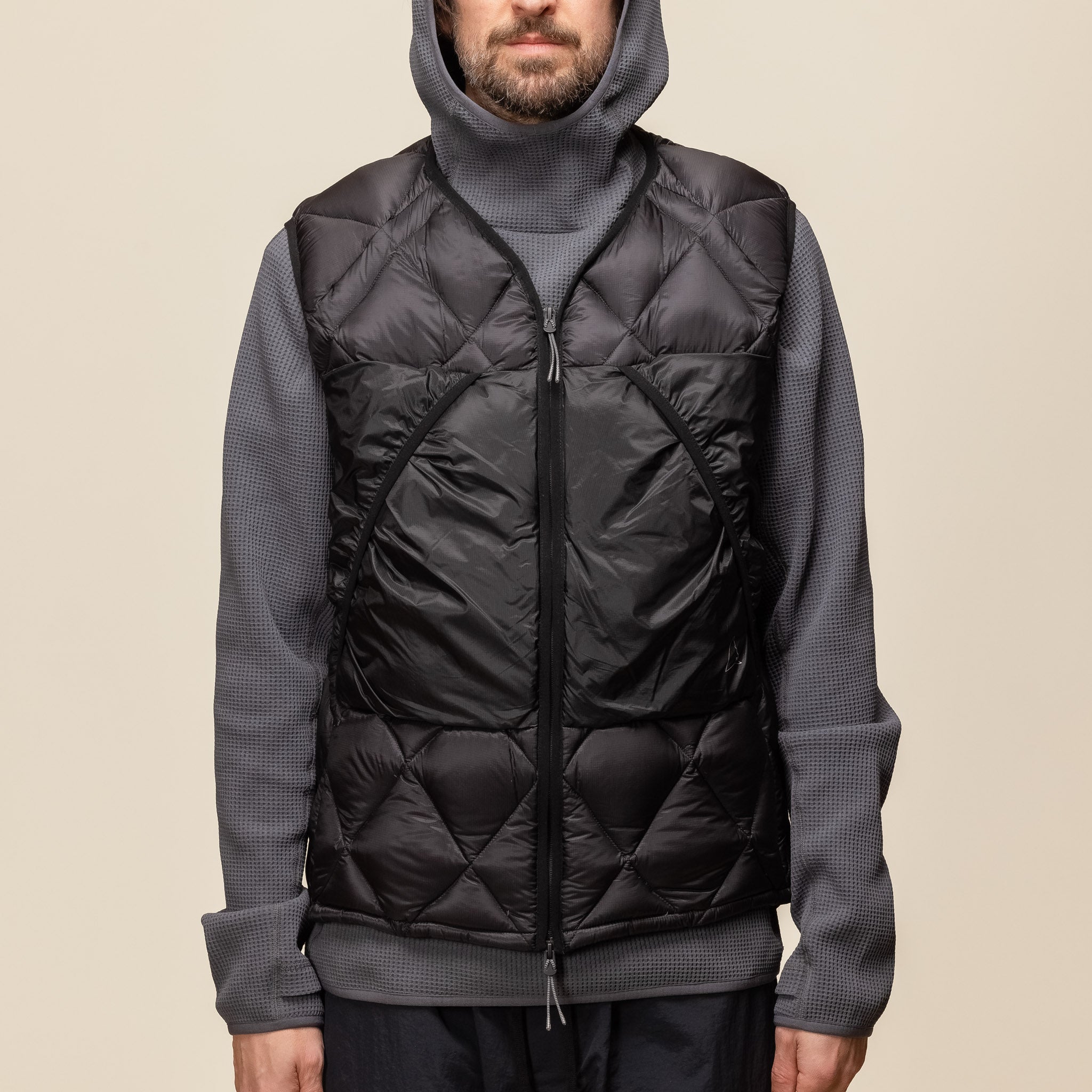Roa Hiking - Light Down Vest Jacket - Black