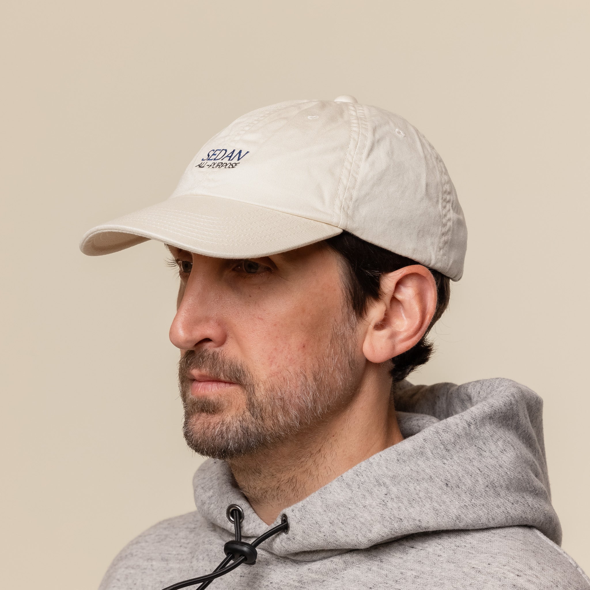 SEDAN ALL-PURPOSE - OG Logo Cotton Twill Baseball Cap - Ivory