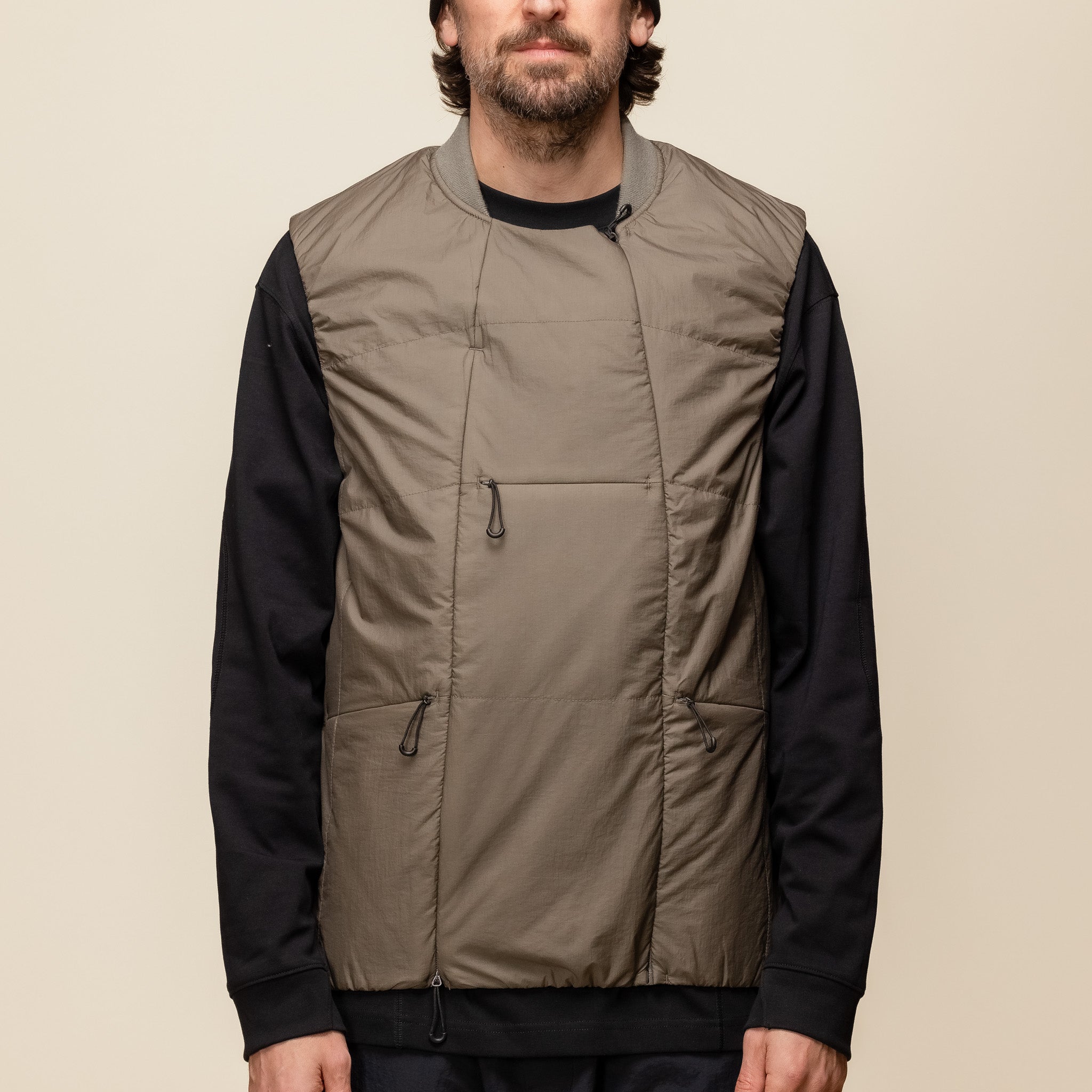 Norbit by Hiroshi Nozawa - Insulation Inner Bush Vest - Grey