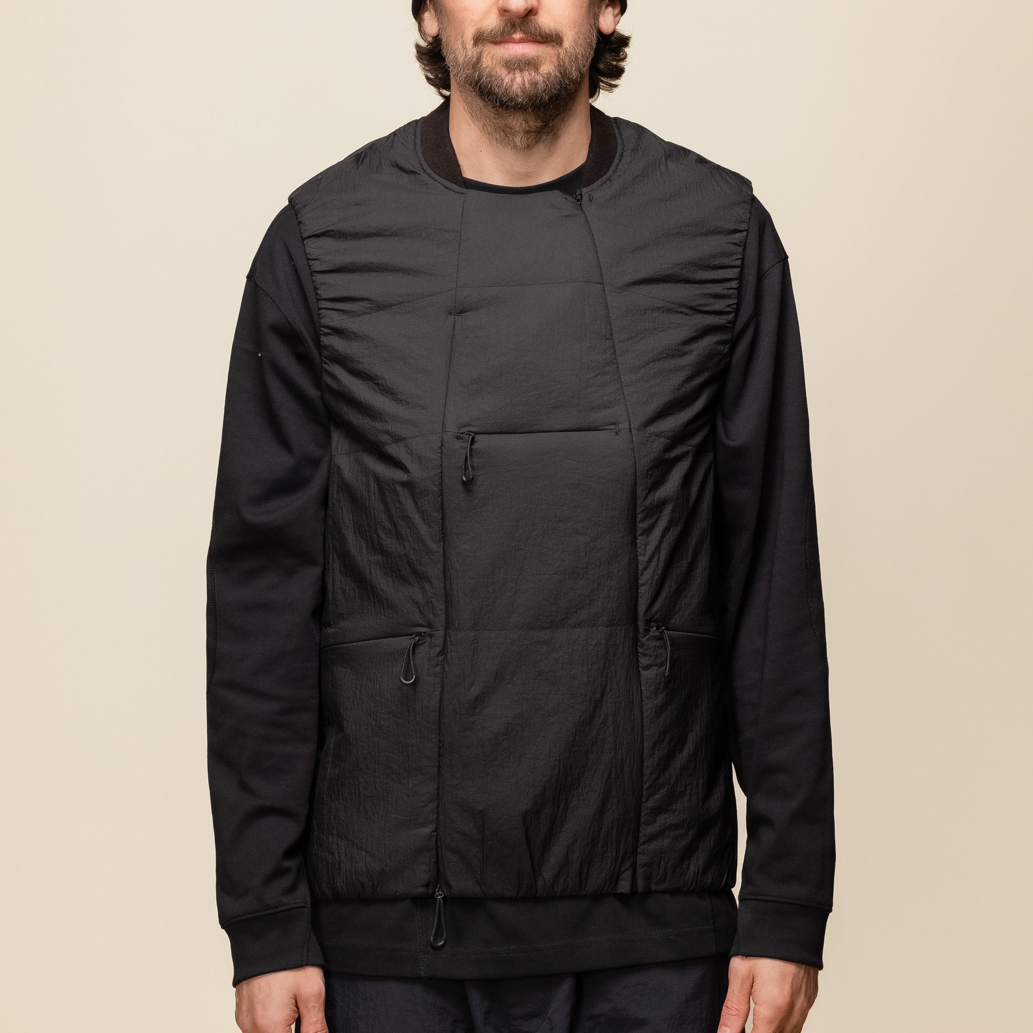 Norbit by Hiroshi Nozawa - Insulation Inner Bush Vest - Black