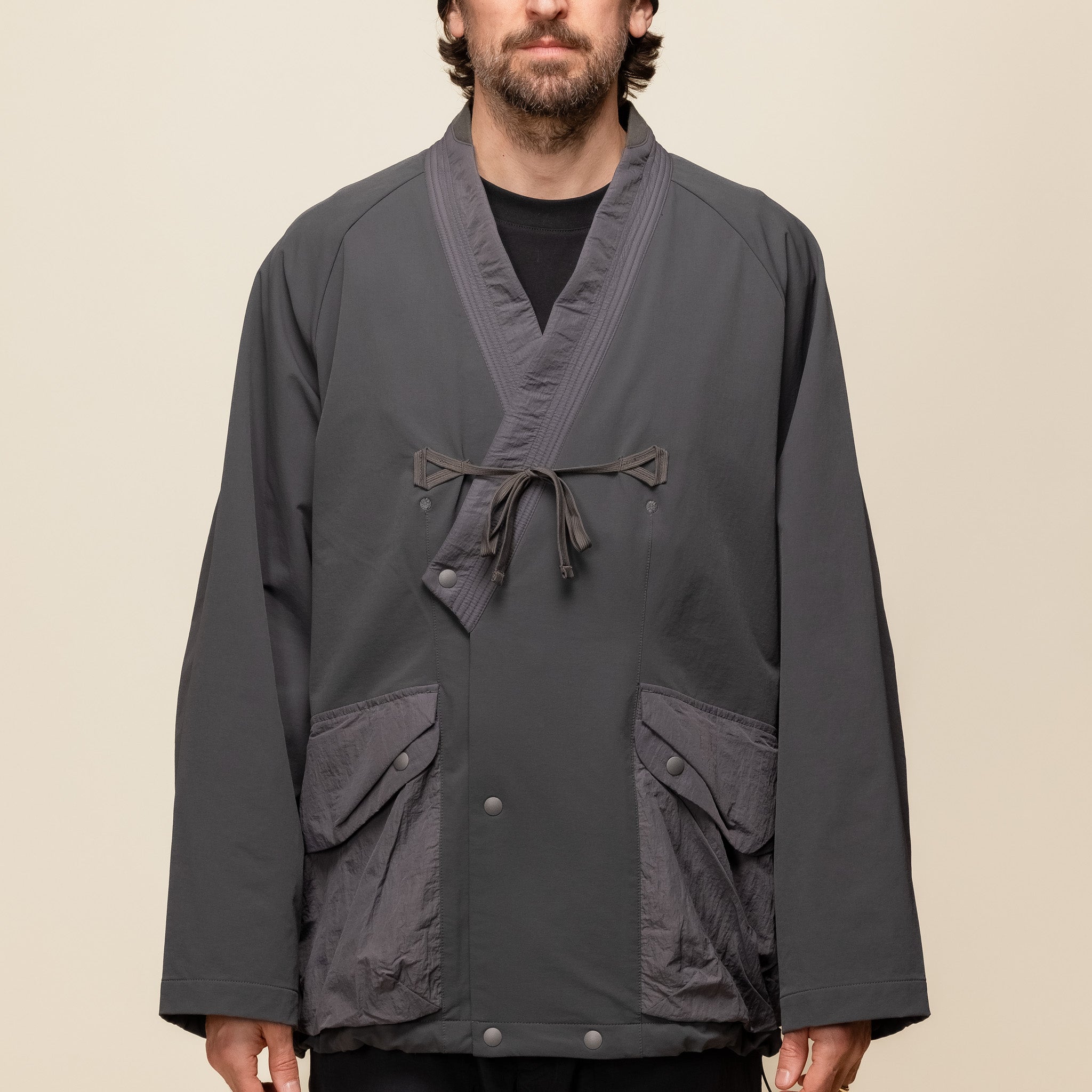 Norbit by Hiroshi Nozawa - Softshell Samue Jacket - Grey