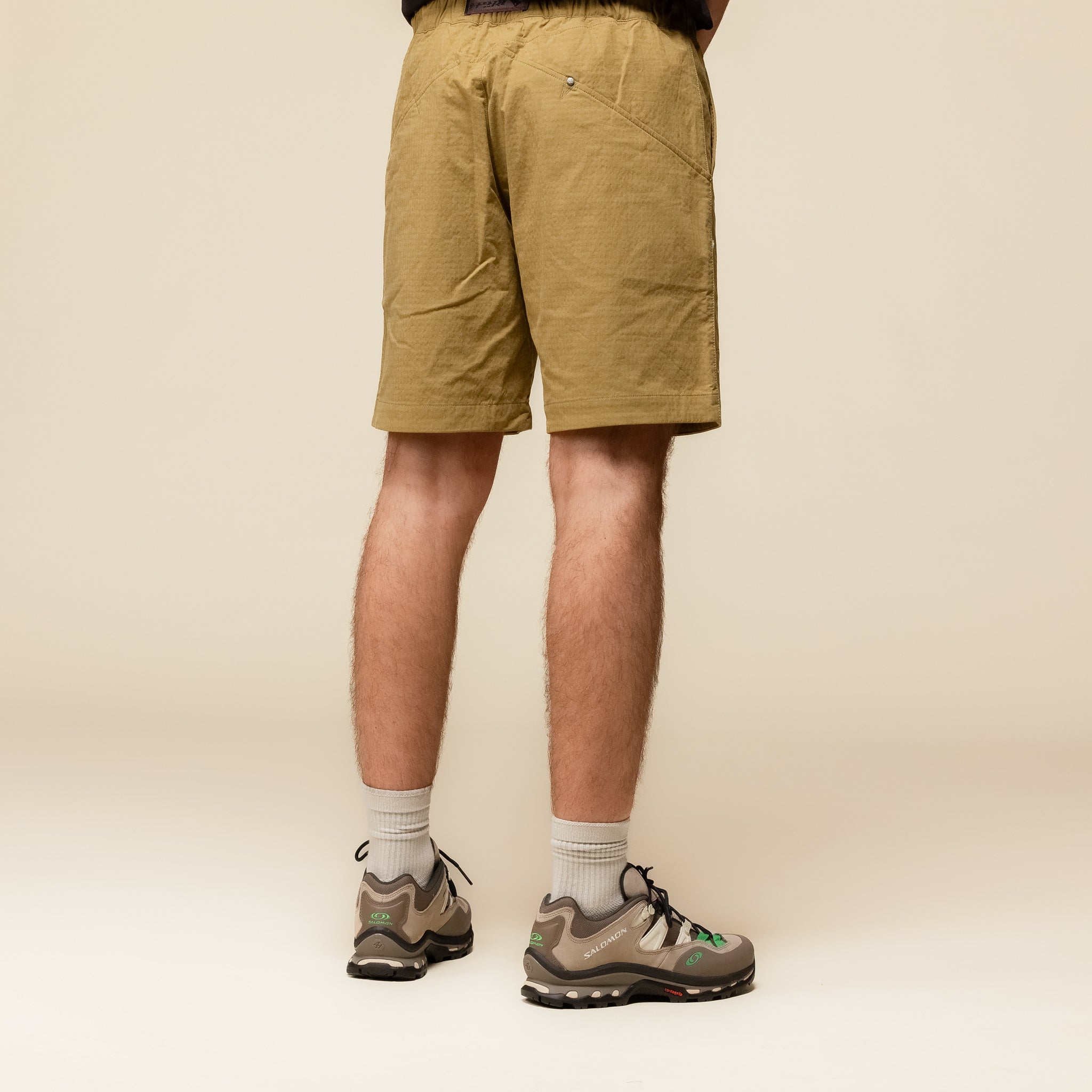 Klättermusen - Ivalde Cotton Soft Shell Shorts - Juniper Green