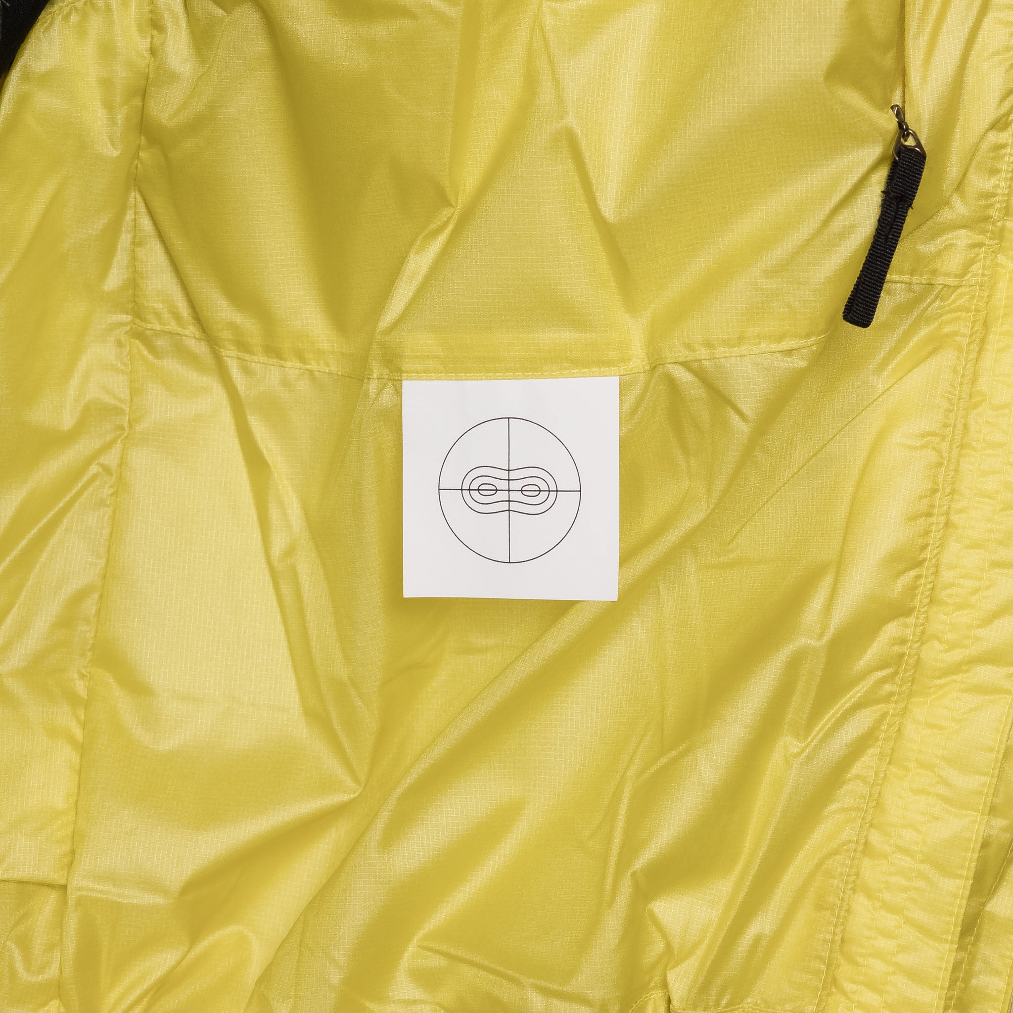 Goldwin 0 - Three Dimensional Down Vest - Sulphur Yellow "golden 0 stockists" "golden 0 sale" "golden 0 UK stockist" GZ23301