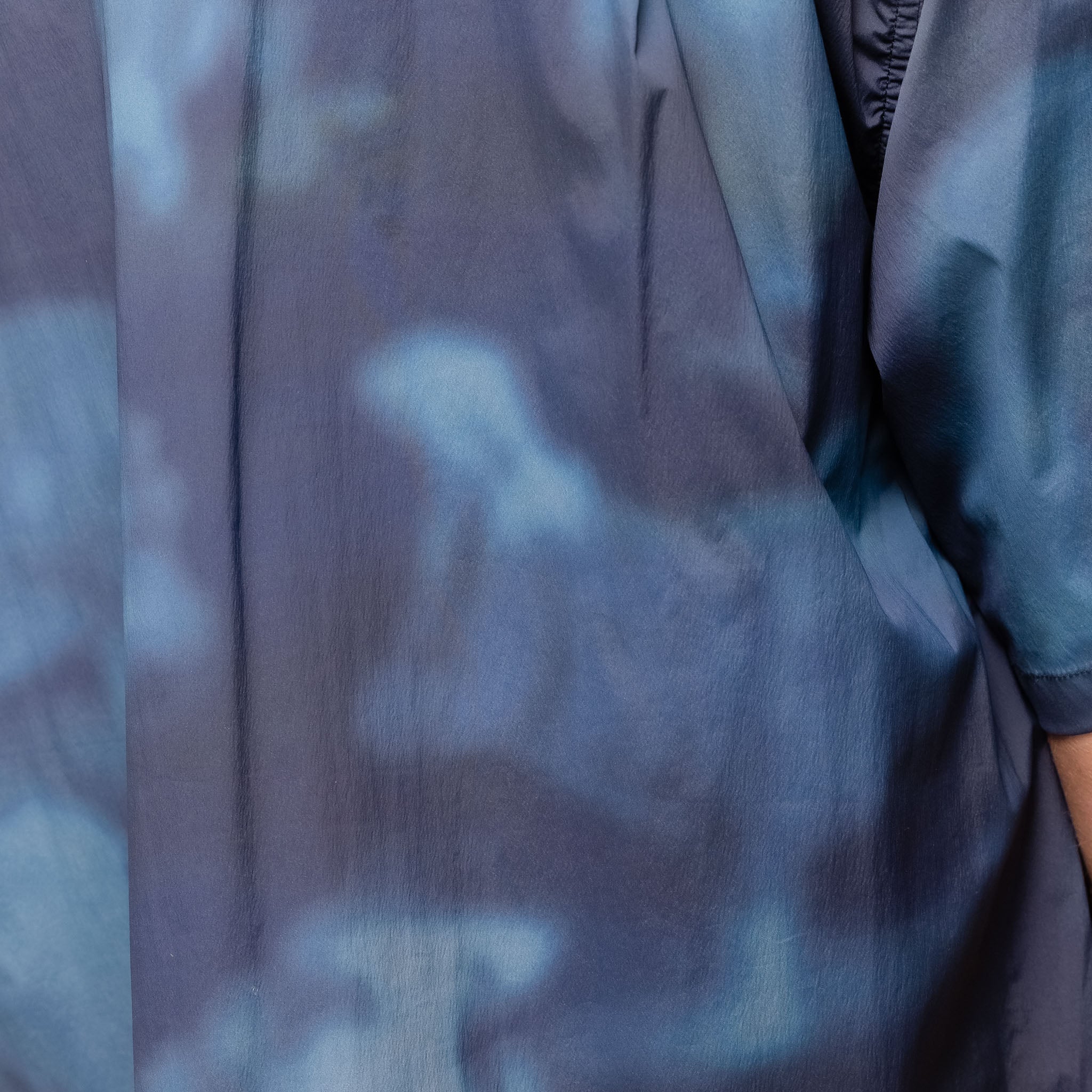 Wild Things Japan - Short Sleeve Camp Shirt - Nature Mosaic Blue