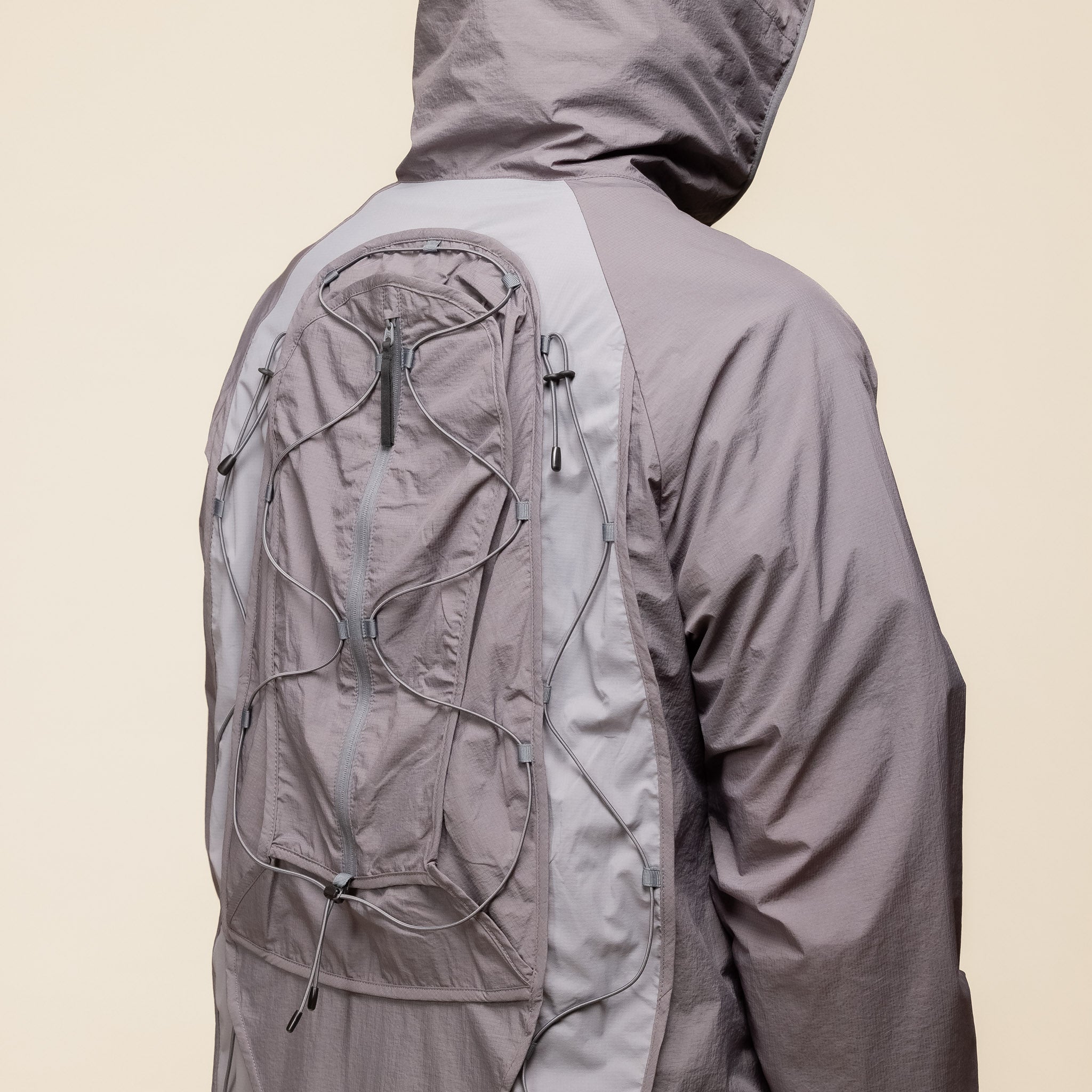 San San Gear - Backpack Jacket - Grey | T.T.O.O