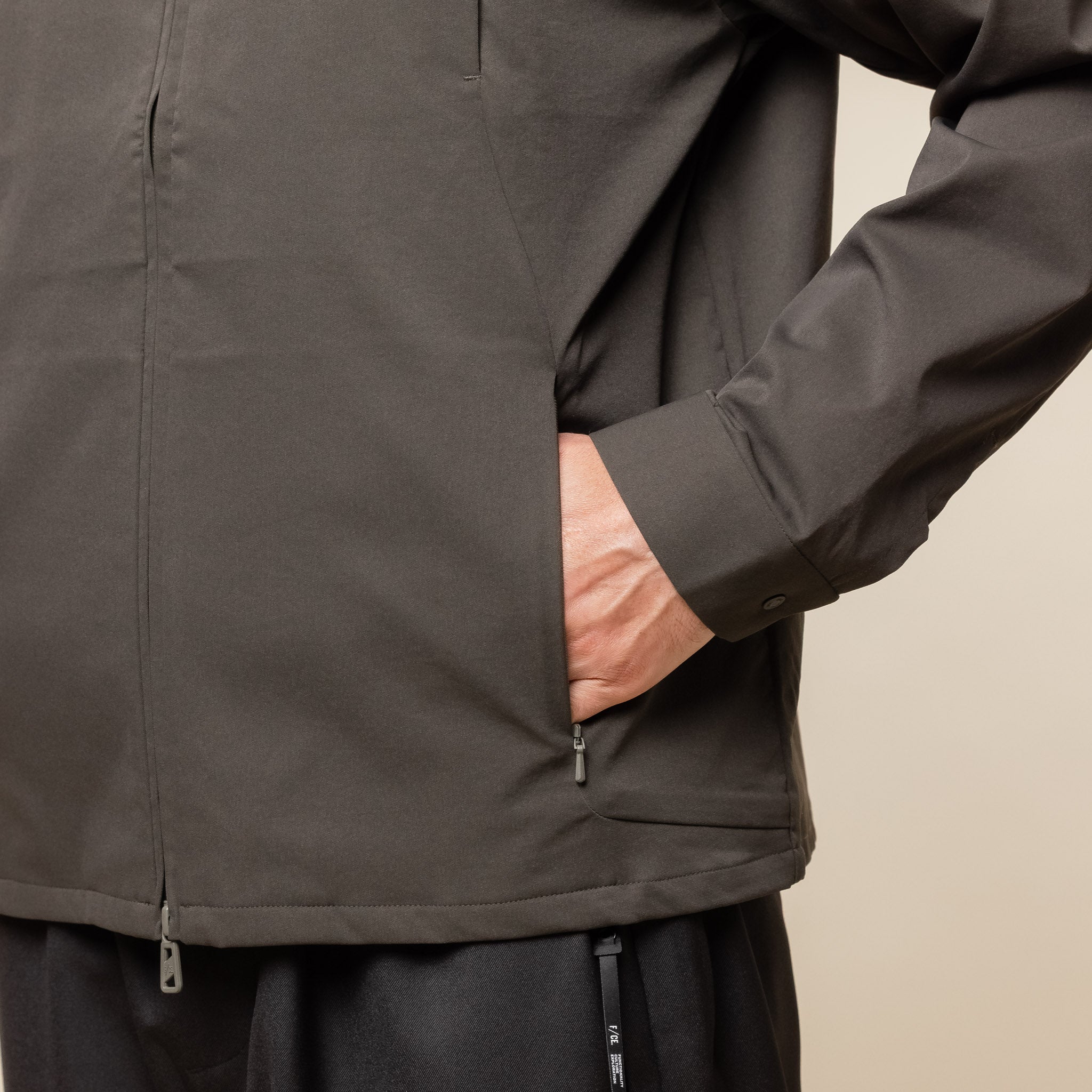 F/CE - Technical Stretch Shirt Jacket - Grey