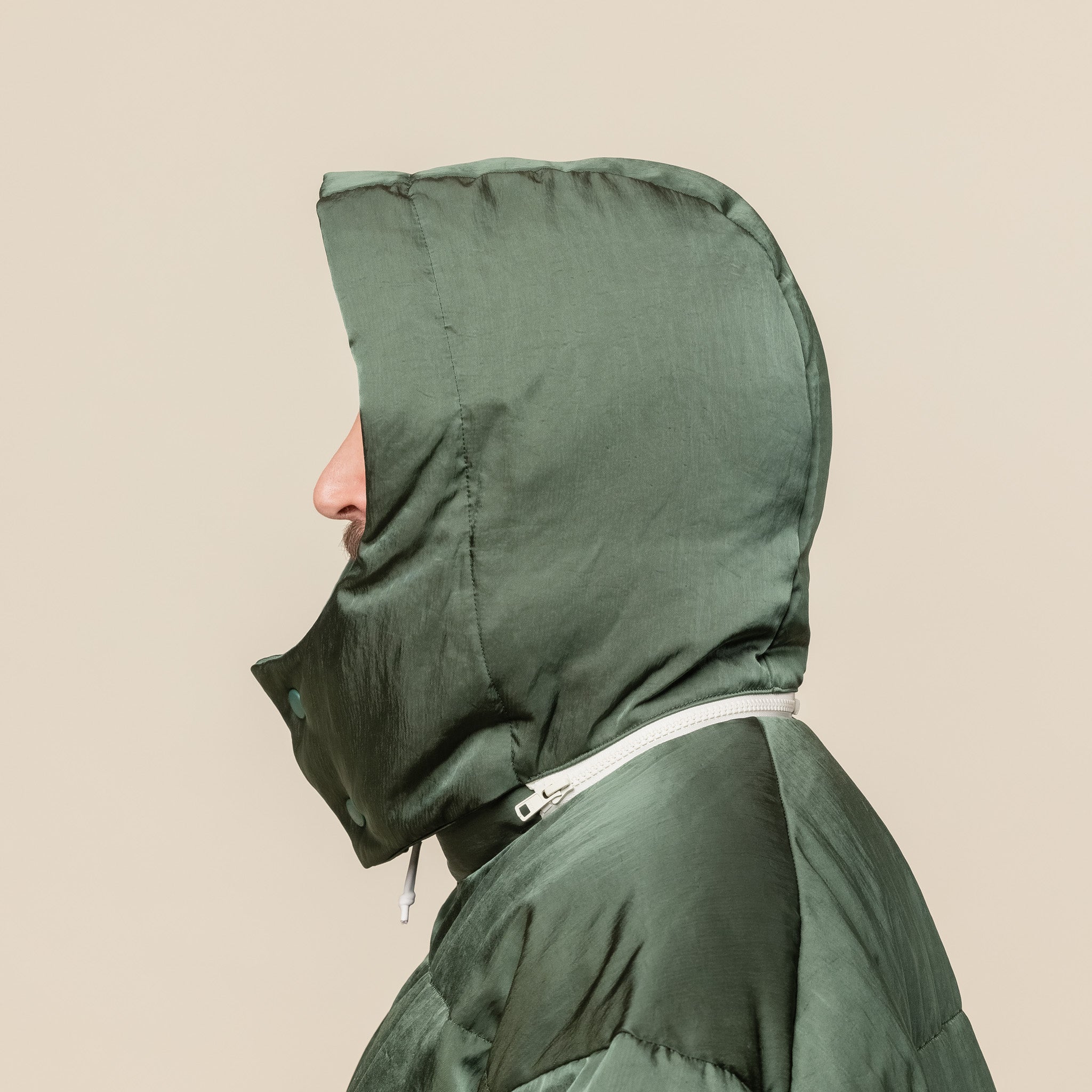 F/CE x Digawell - Hoodie Puffer Jacket - Green