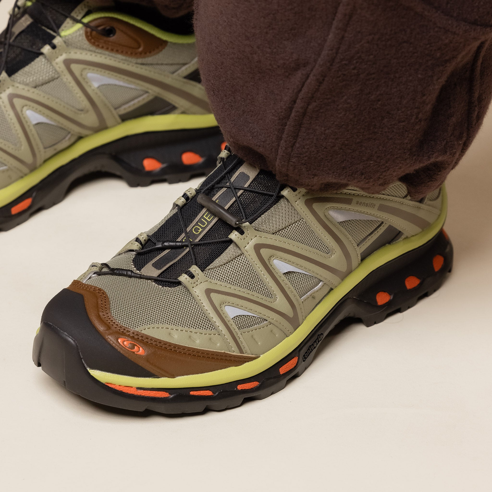 Salomon S-Lab - XT Quest - Aloe / Dark Earth / Burnt Ochre