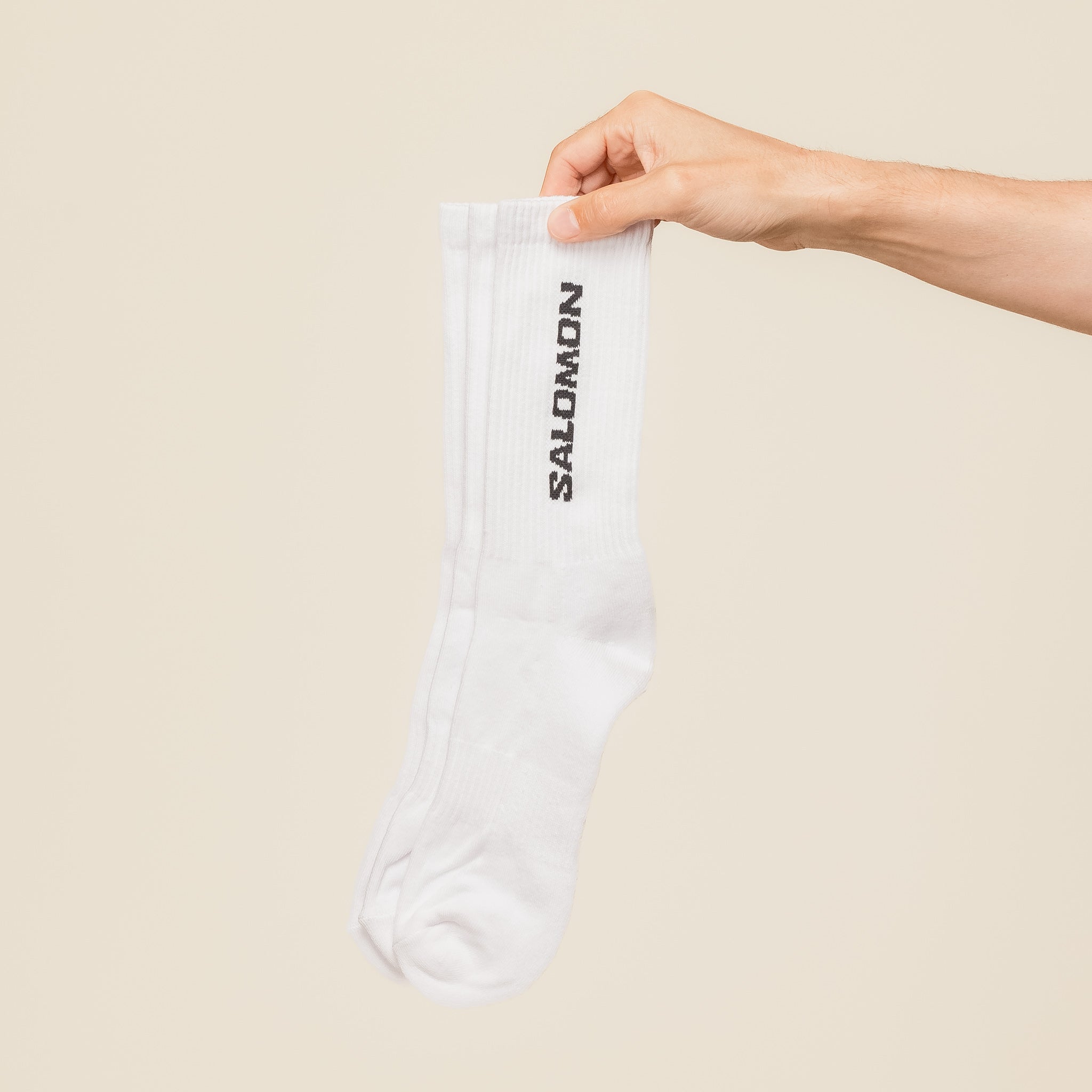 Salomon - Everyday Crew Sock 3 Pack - White