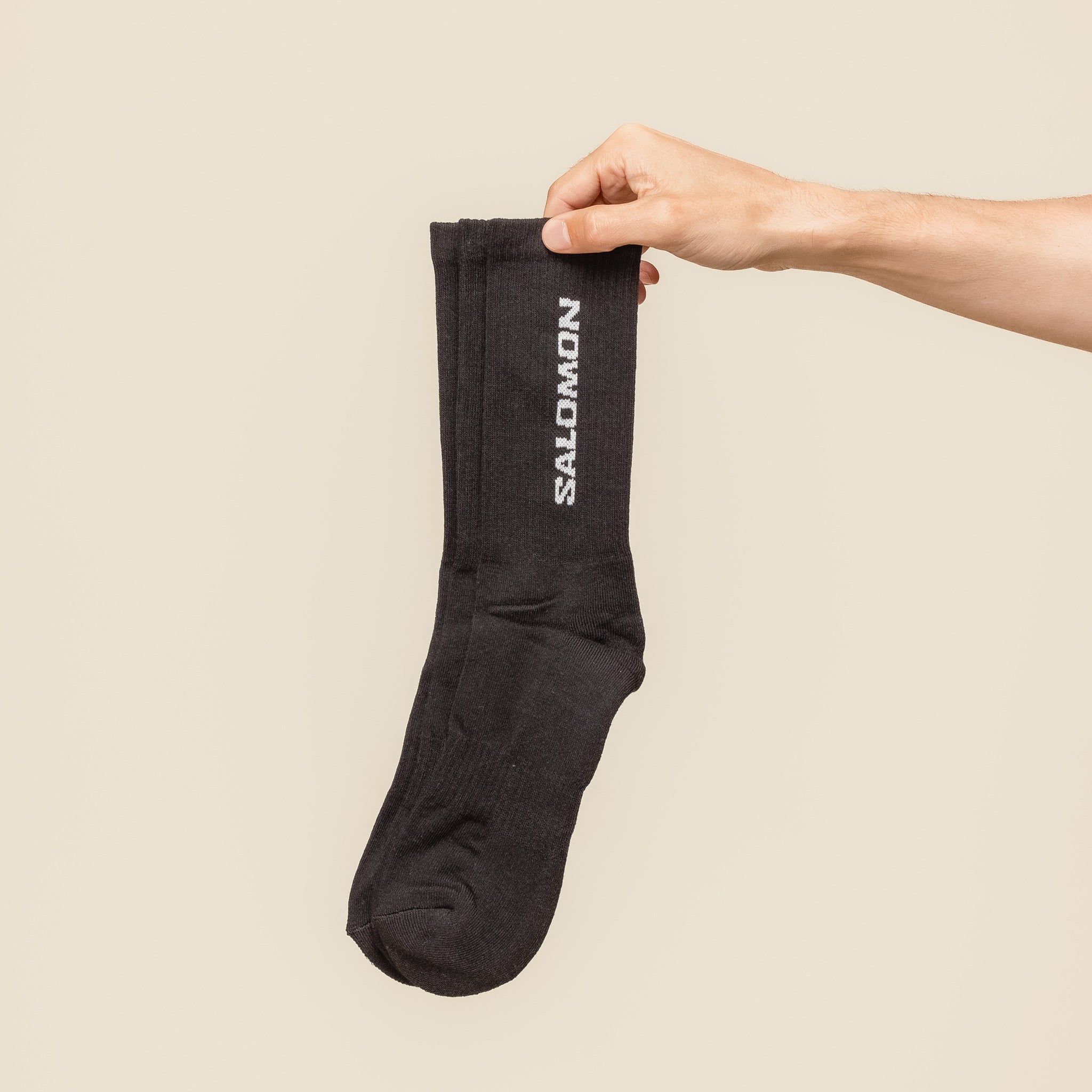 Salomon - Everyday Crew Sock 3 Pack - Black/Black/Black