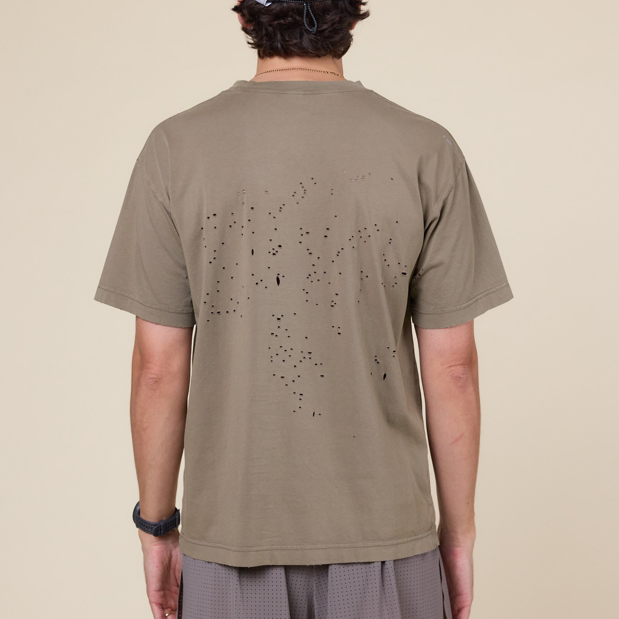Satisfy Running - MothTech™ T‑Shirt - Aged Falcon