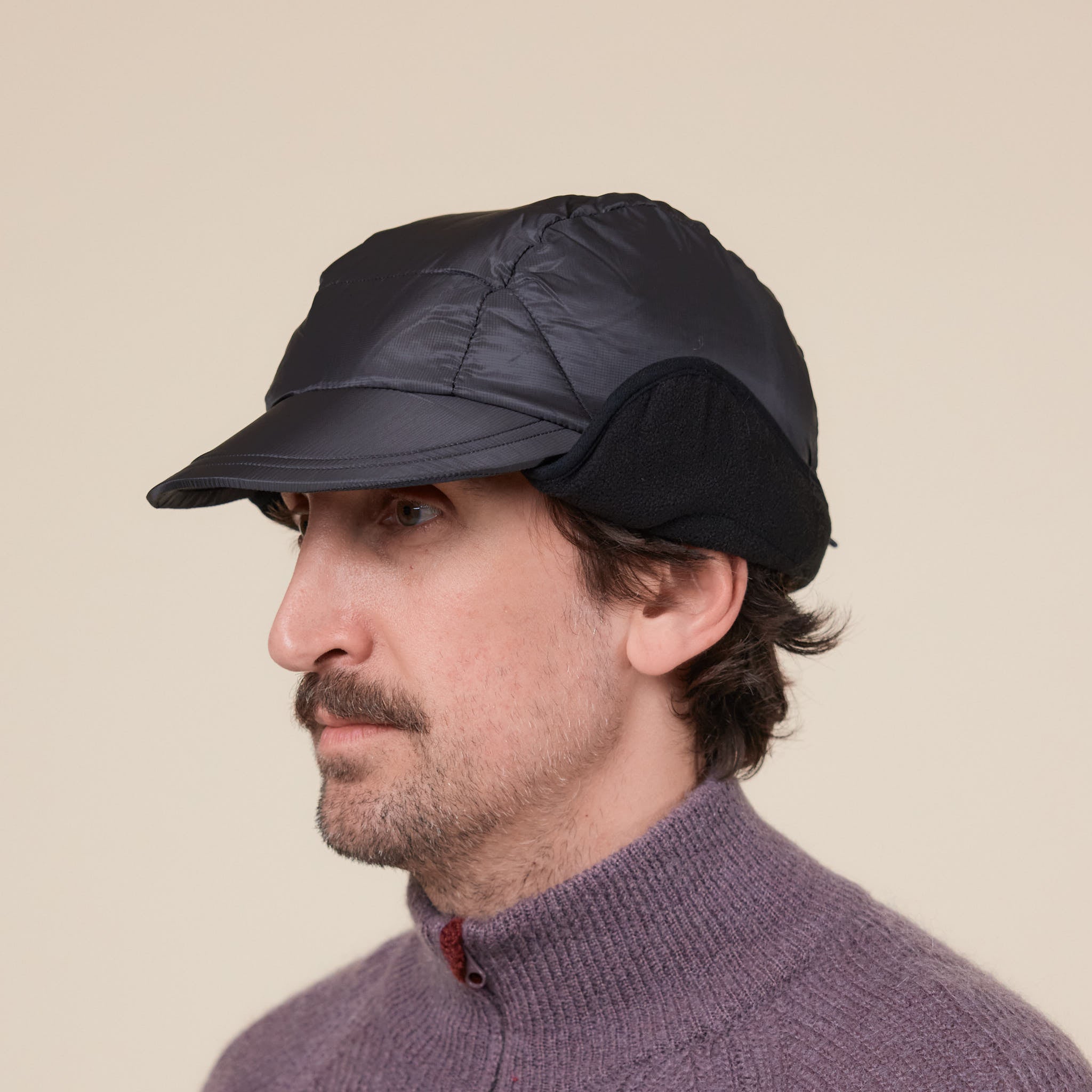 Hiking Patrol - Base Light Down Hat - Charcoal Black