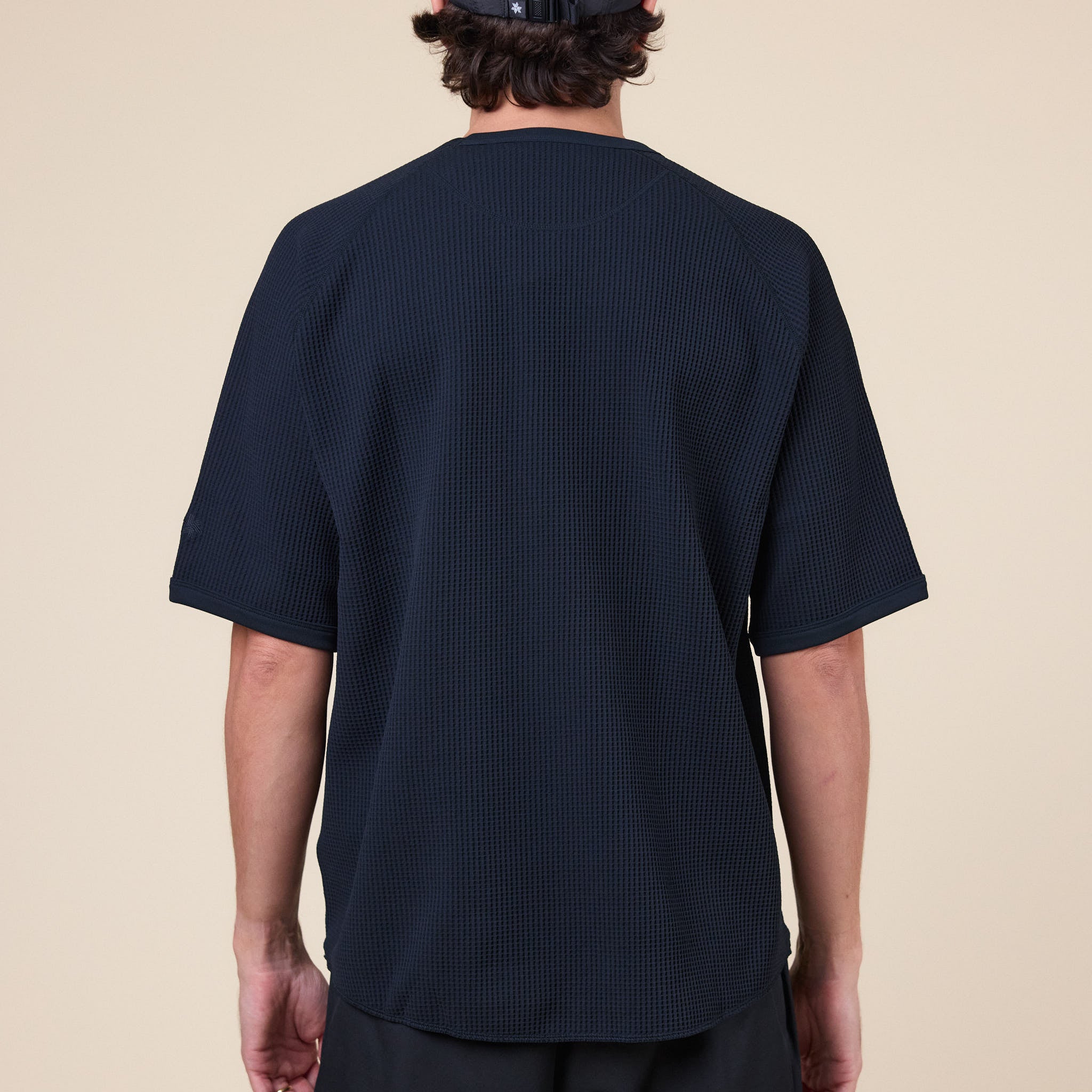Goldwin - Waffle T-Shirt - Black