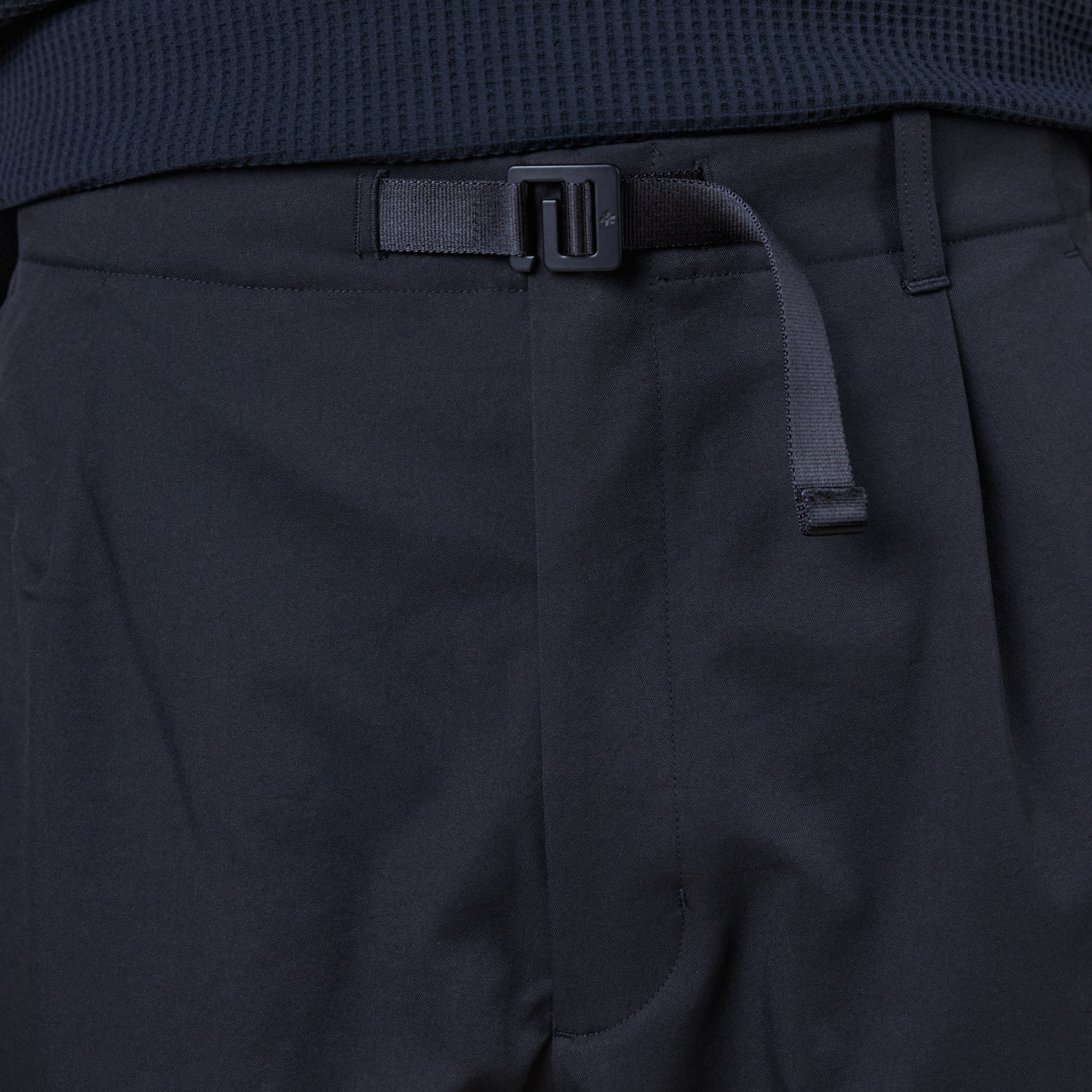 Goldwin - One Tuck Tapered Stretch Pants - Black