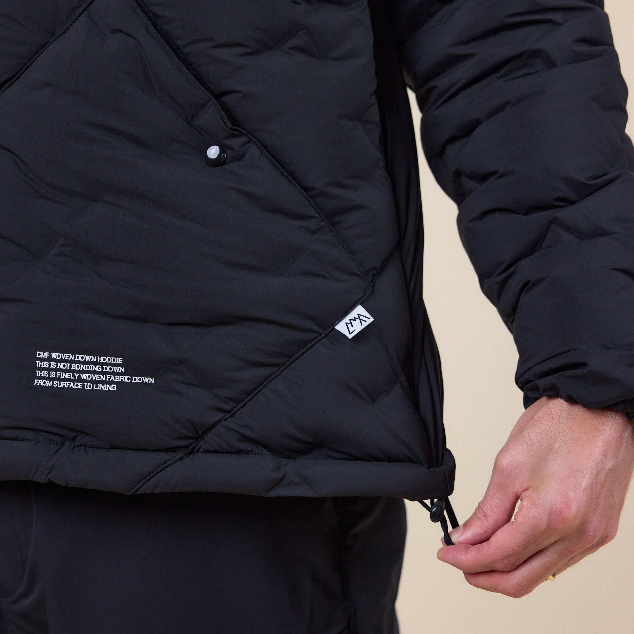 CMF Comfy Outdoor Garment - CMF Woven Down Hoodie Jacket - Black