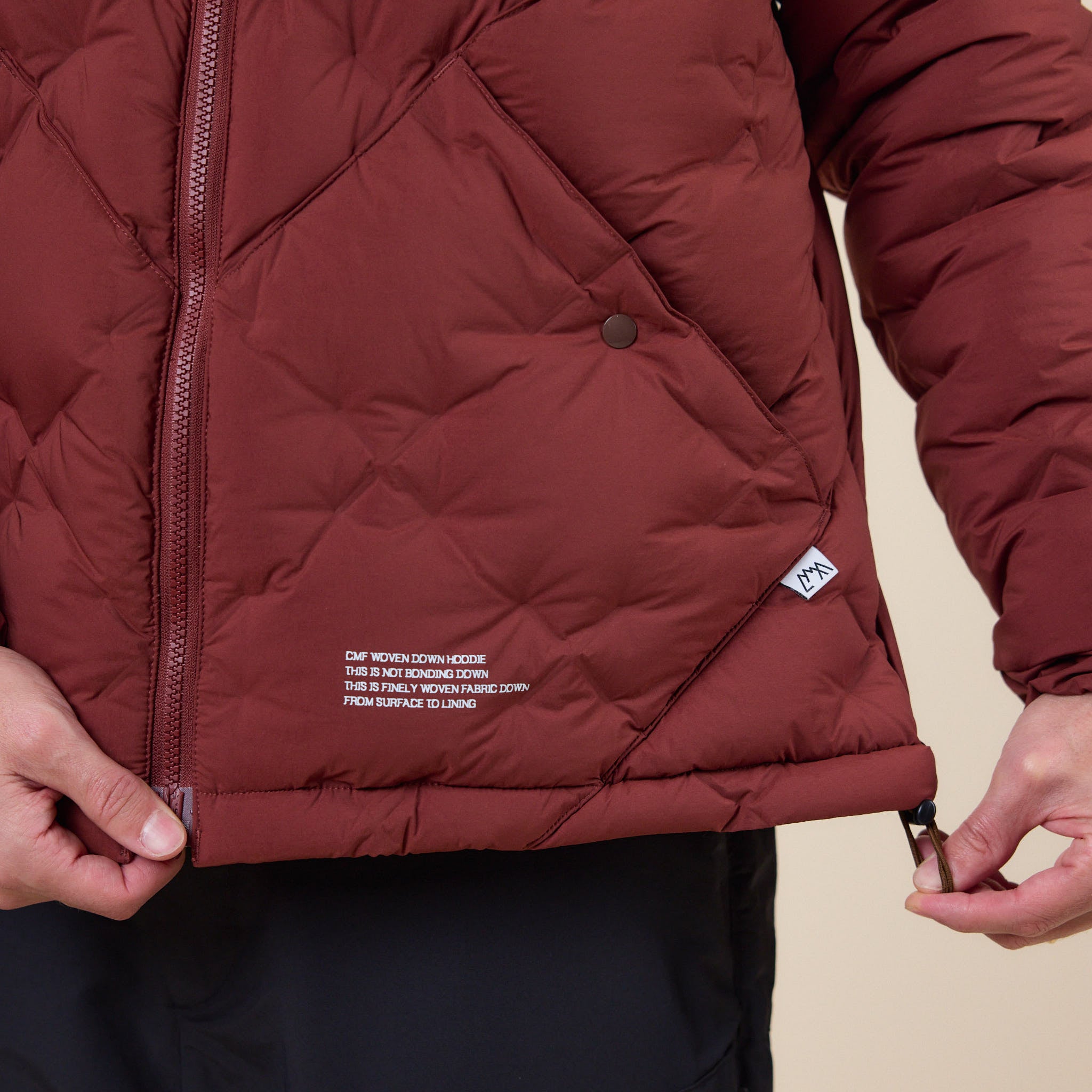 CMF Comfy Outdoor Garment - CMF Woven Down Hoodie Jacket - Mocha