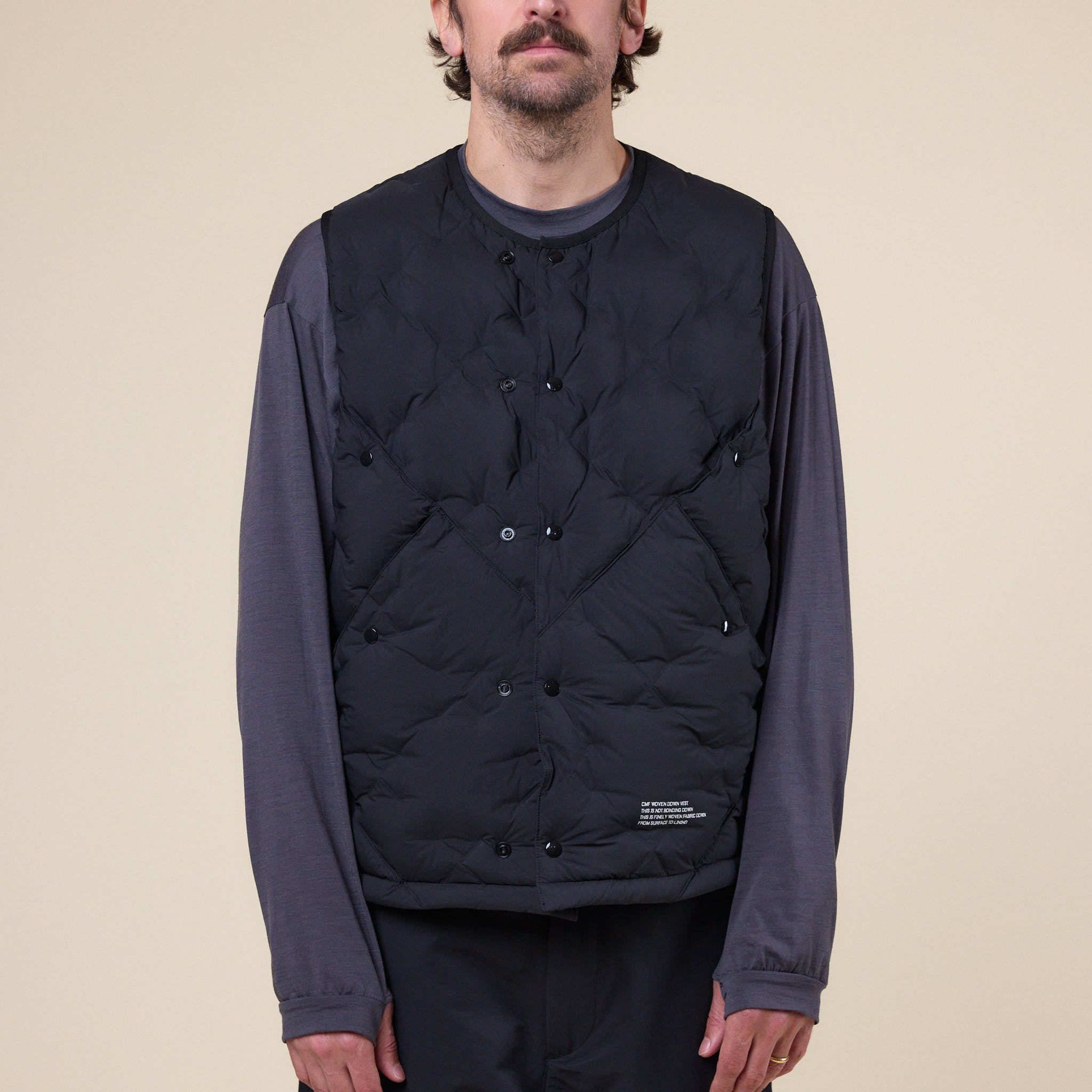 CMF Comfy Outdoor Garment - CMF Woven Down Vest Jacket - Black