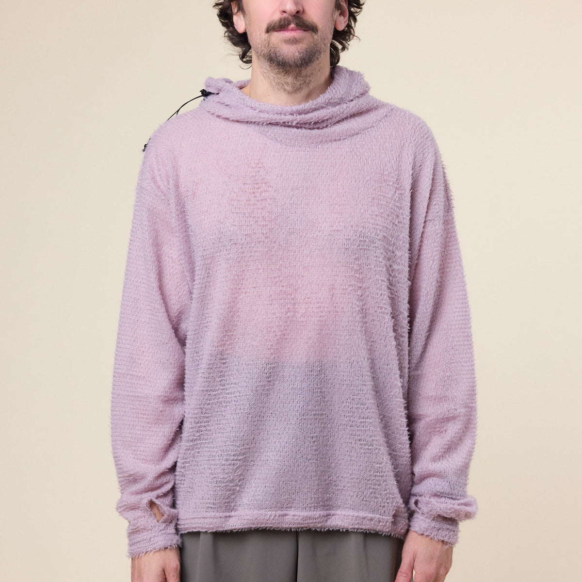 Gnuhr - Shag Fleece Hoodie - Purple Dove | T.T.O.O