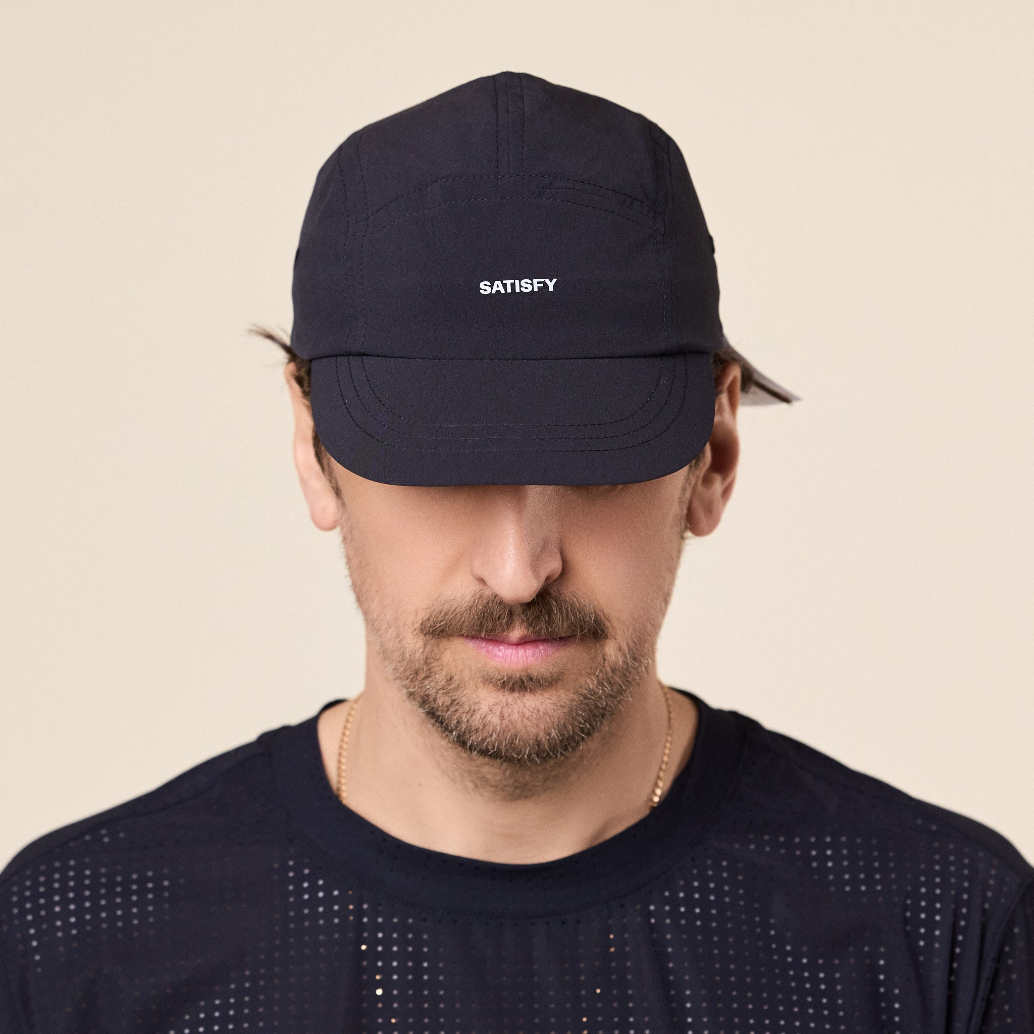 Satisfy Running - Peaceshell Cordura Trail Cap - Black | T.T.O.O