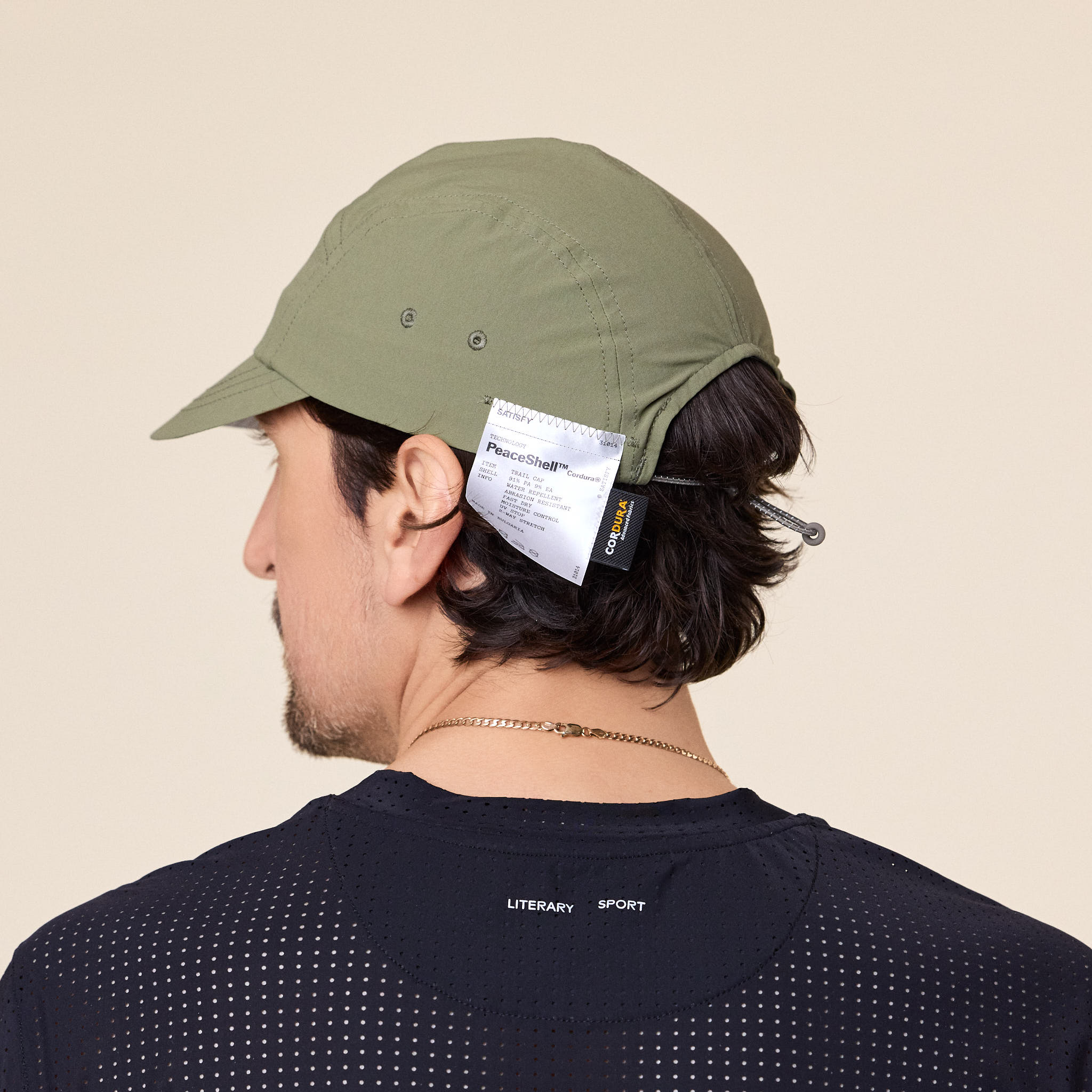 Satisfy Running - Peaceshell Cordura Trail Cap - Tea | T.T.O.O
