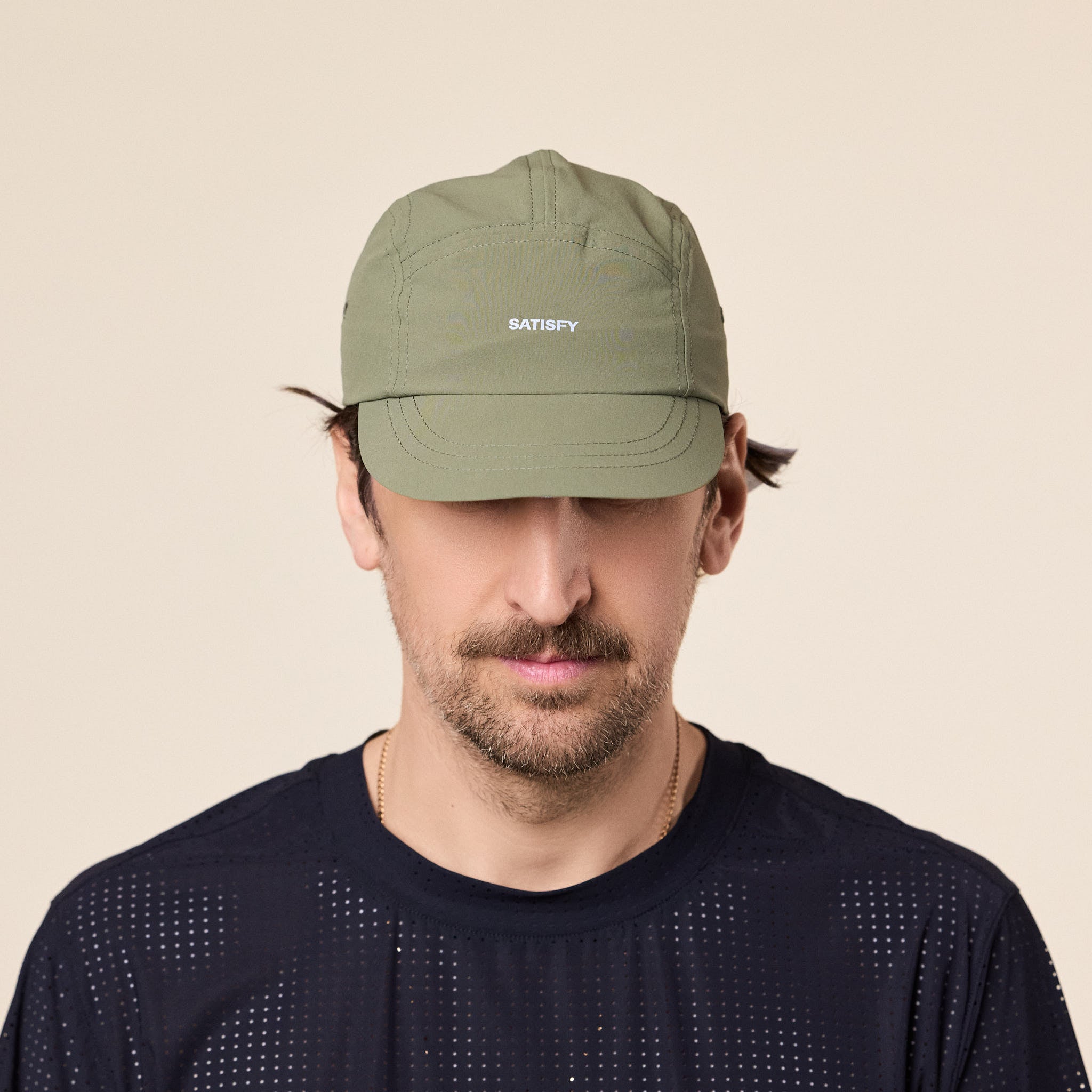 ウォーキング・ランニングウェア satisfy Running Cap Satisfy Running - Peaceshell Cordura Trail Cap - Tea | T.T.O.O