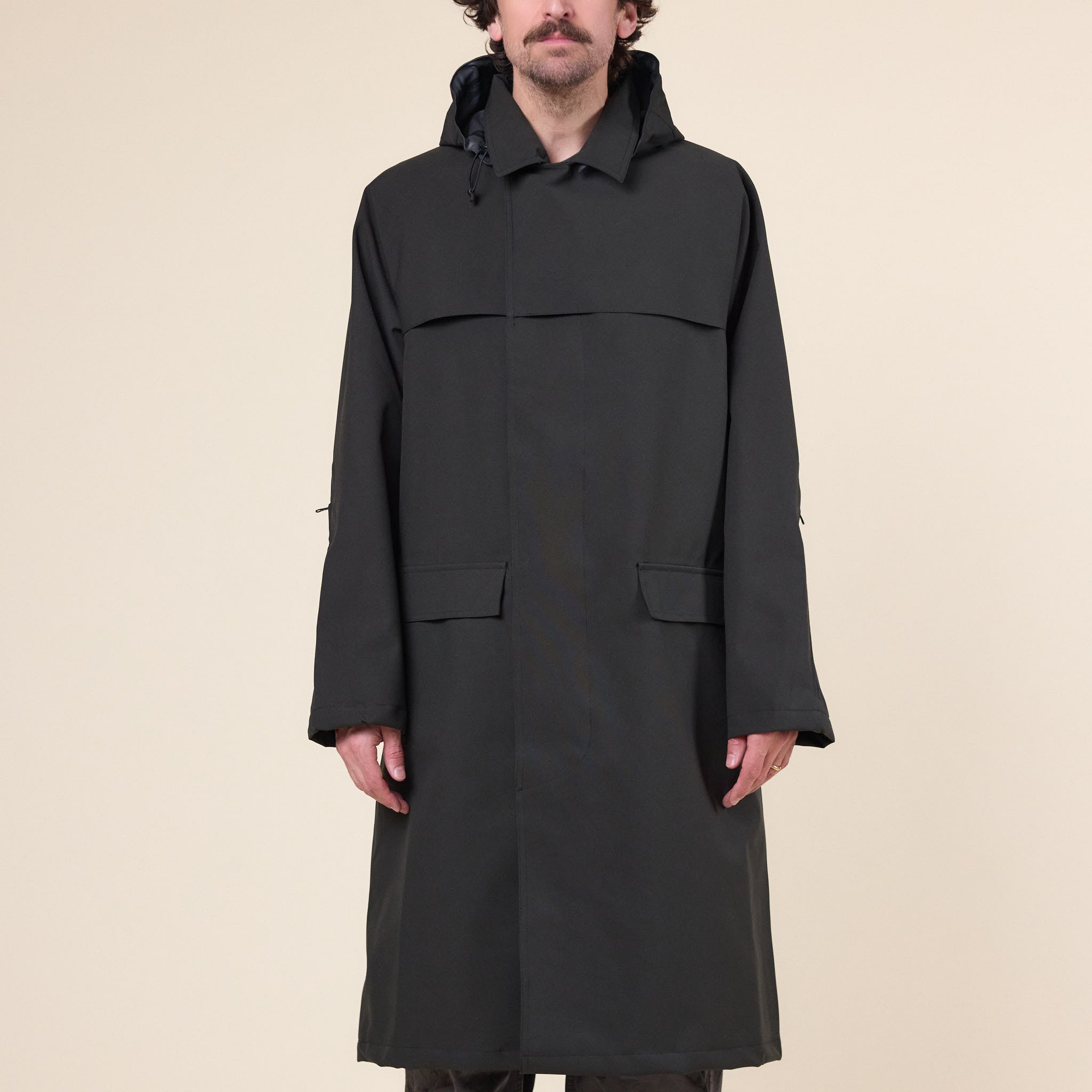 GR10K - Canvas 2Layer Coat - Dark Soil Grey