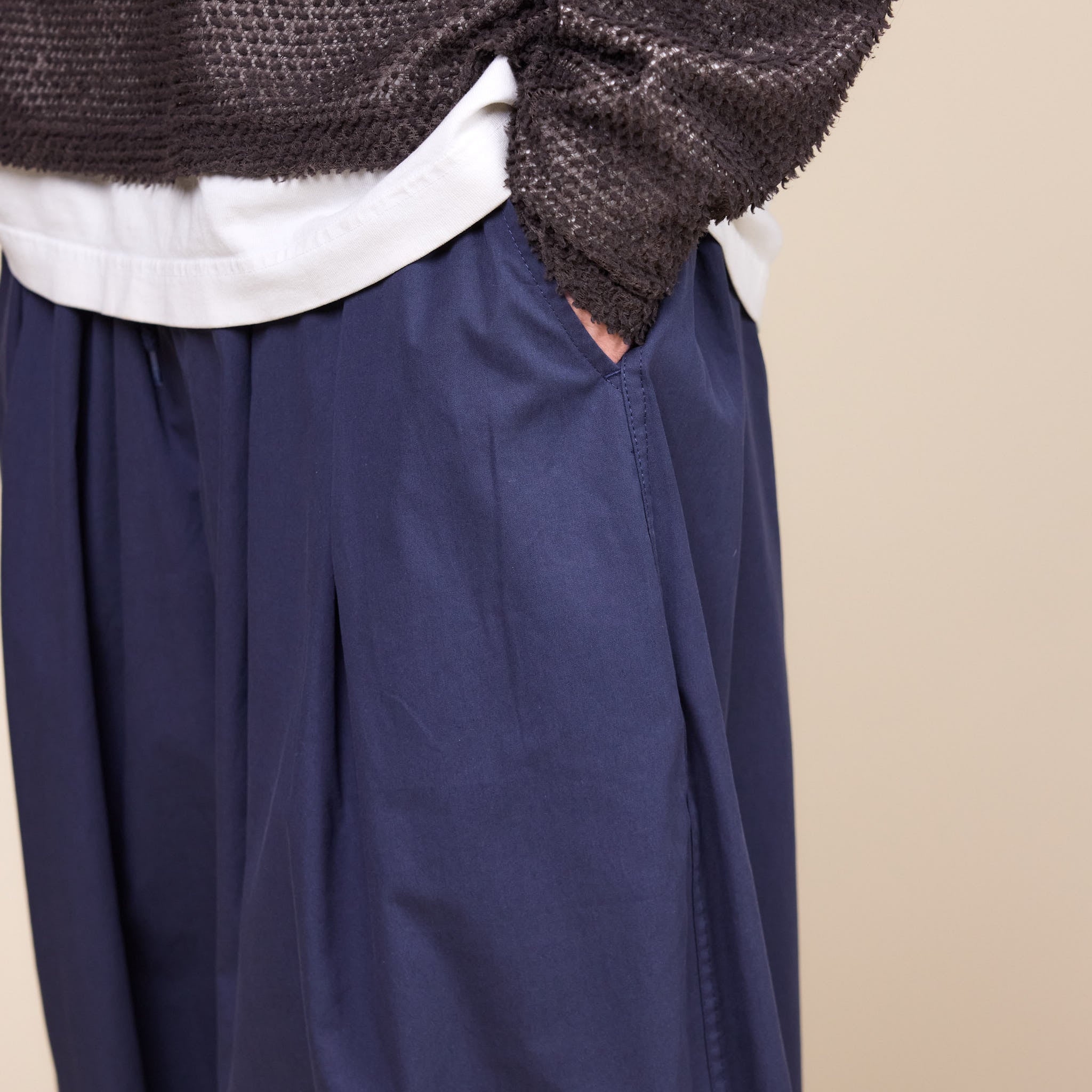 Anglan - Essential Easy Balloon Pants - Navy