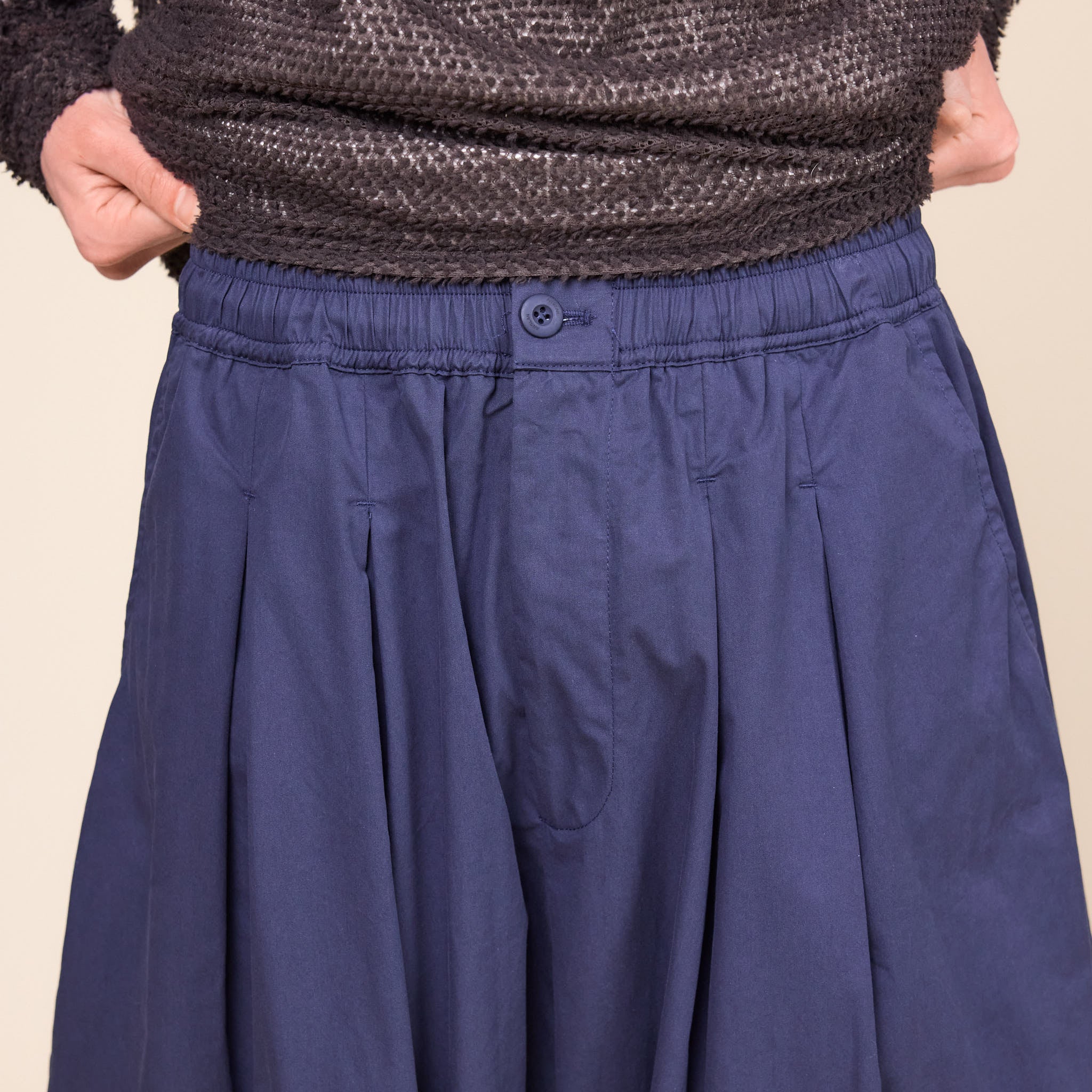Anglan - Essential Easy Balloon Pants - Navy