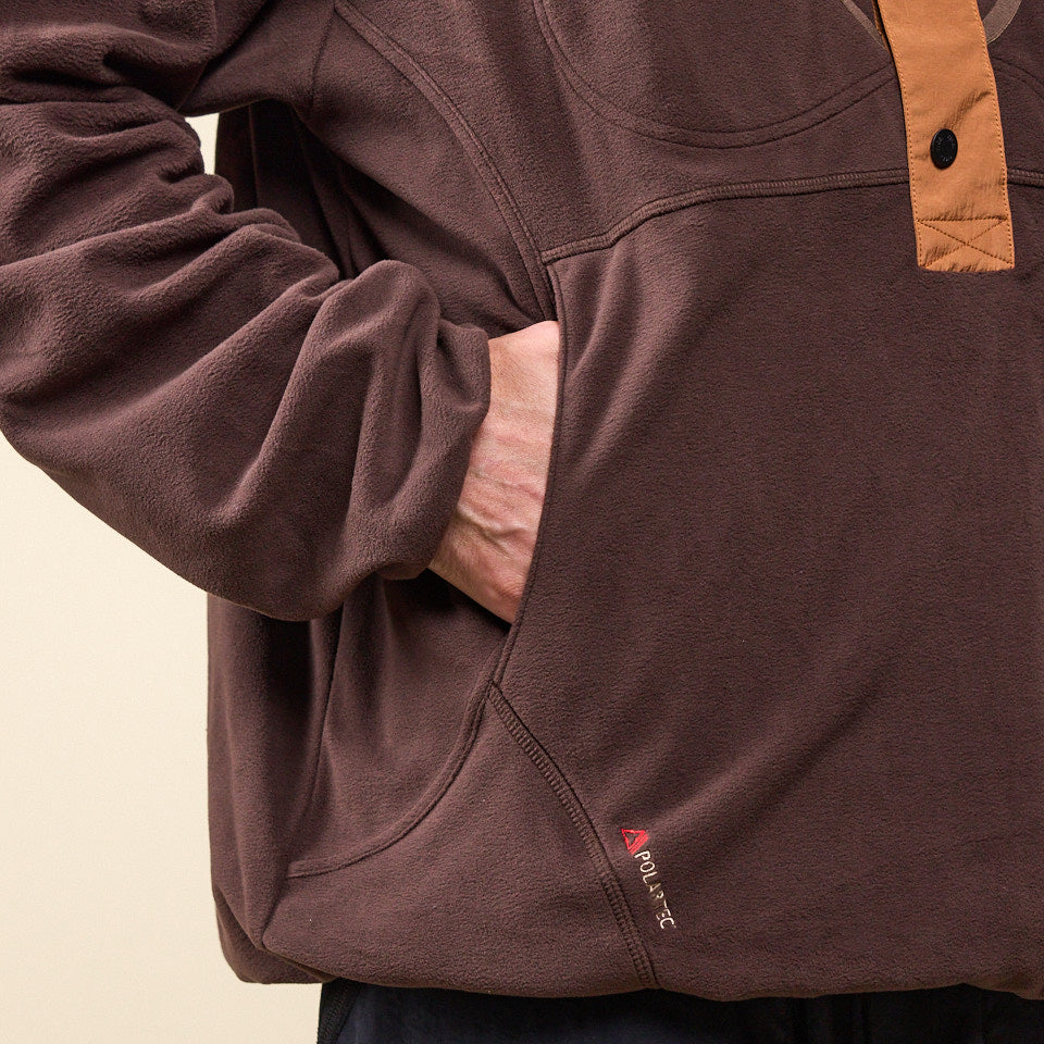 F/CE - Polartec® Micro Fleece Pullover - Brown