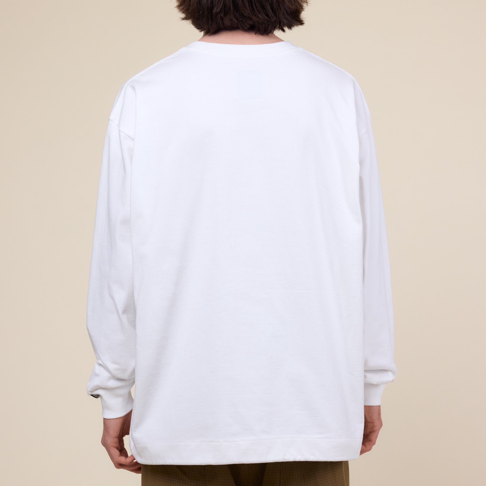 CMF Comfy Outdoor Garment - Heavy Cotton Simple "Slow Dry" L/S T-Shirt - White