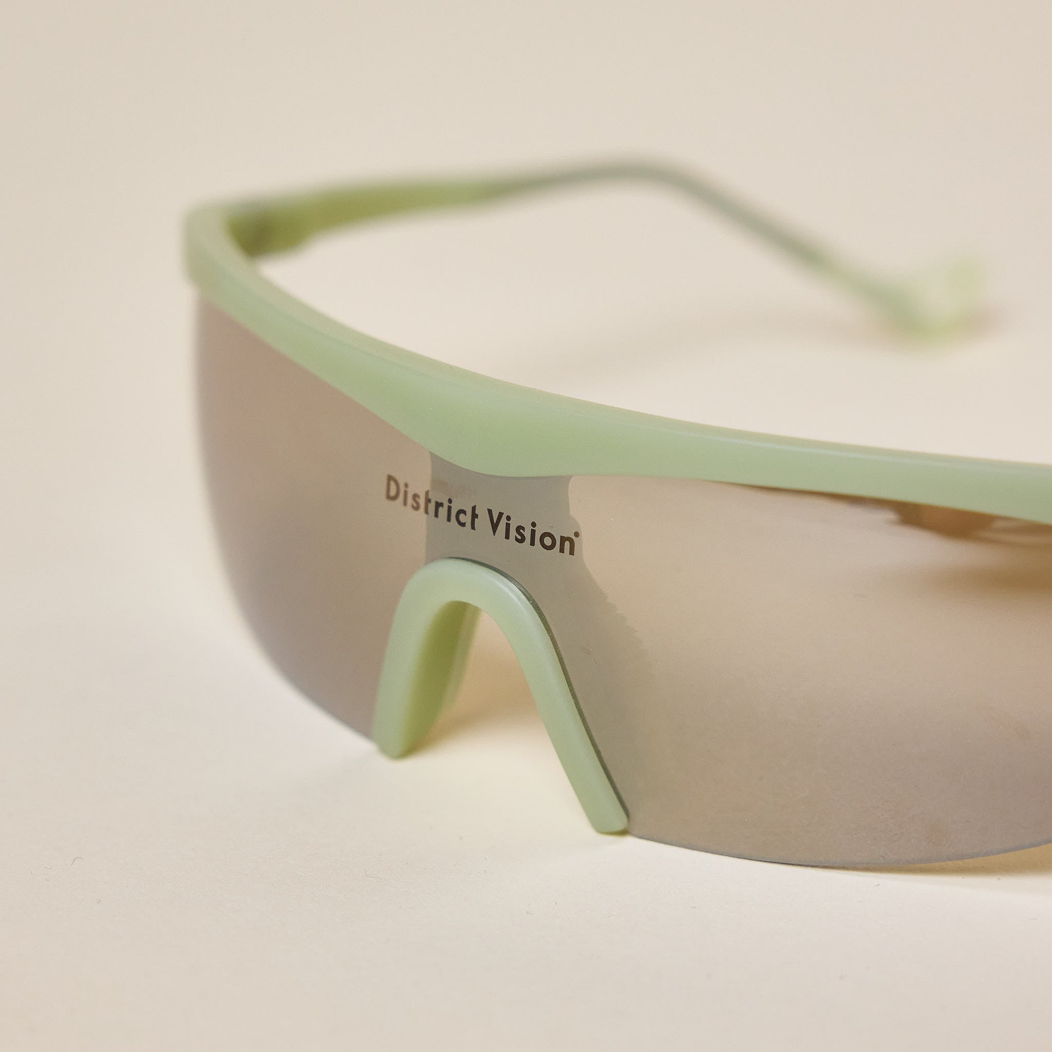 District Vision - Koharu Eclipse - Mint D+ Taupe Mirror