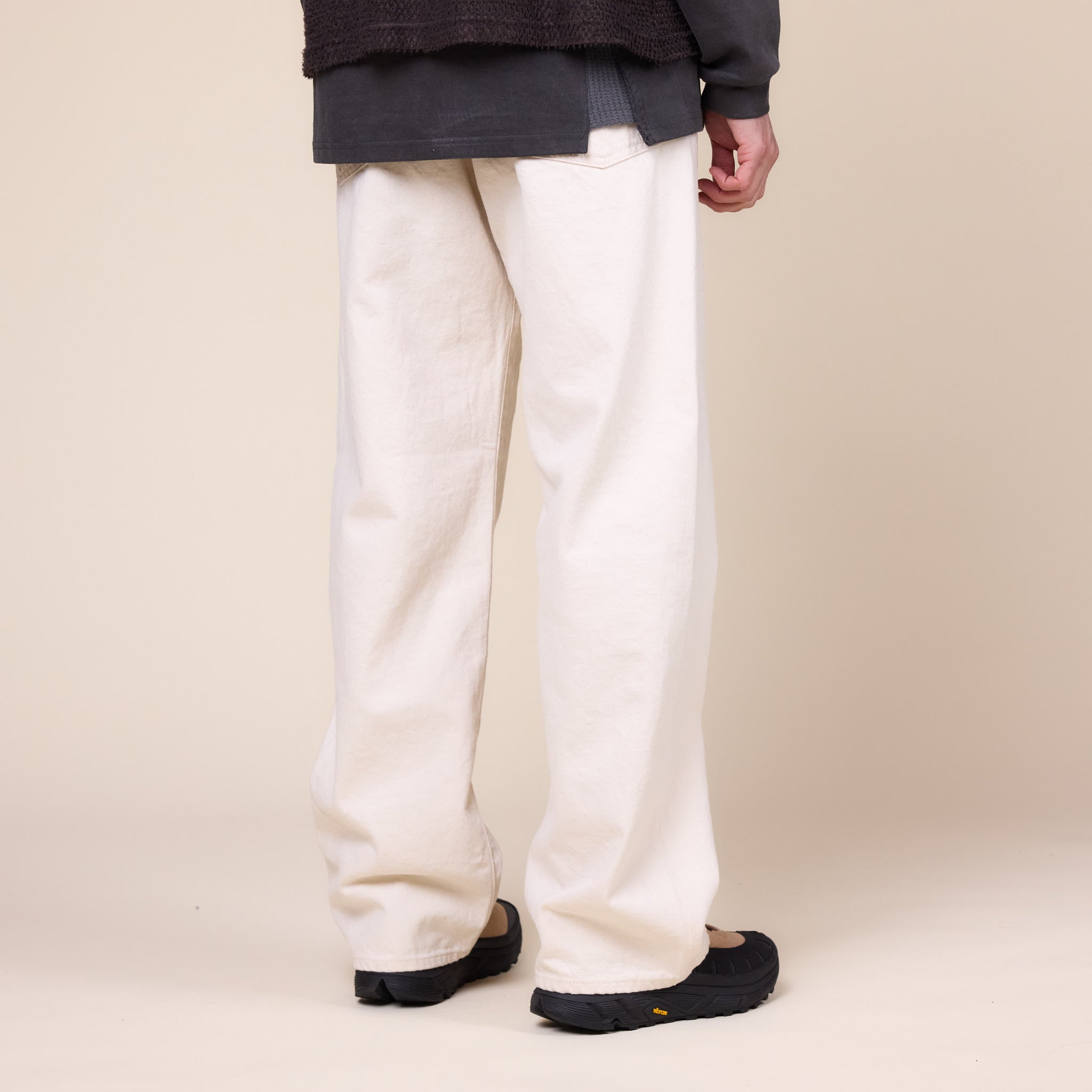 Edwin Jeans - Made in Japan Wide Pant - Ecru Natural Rinse