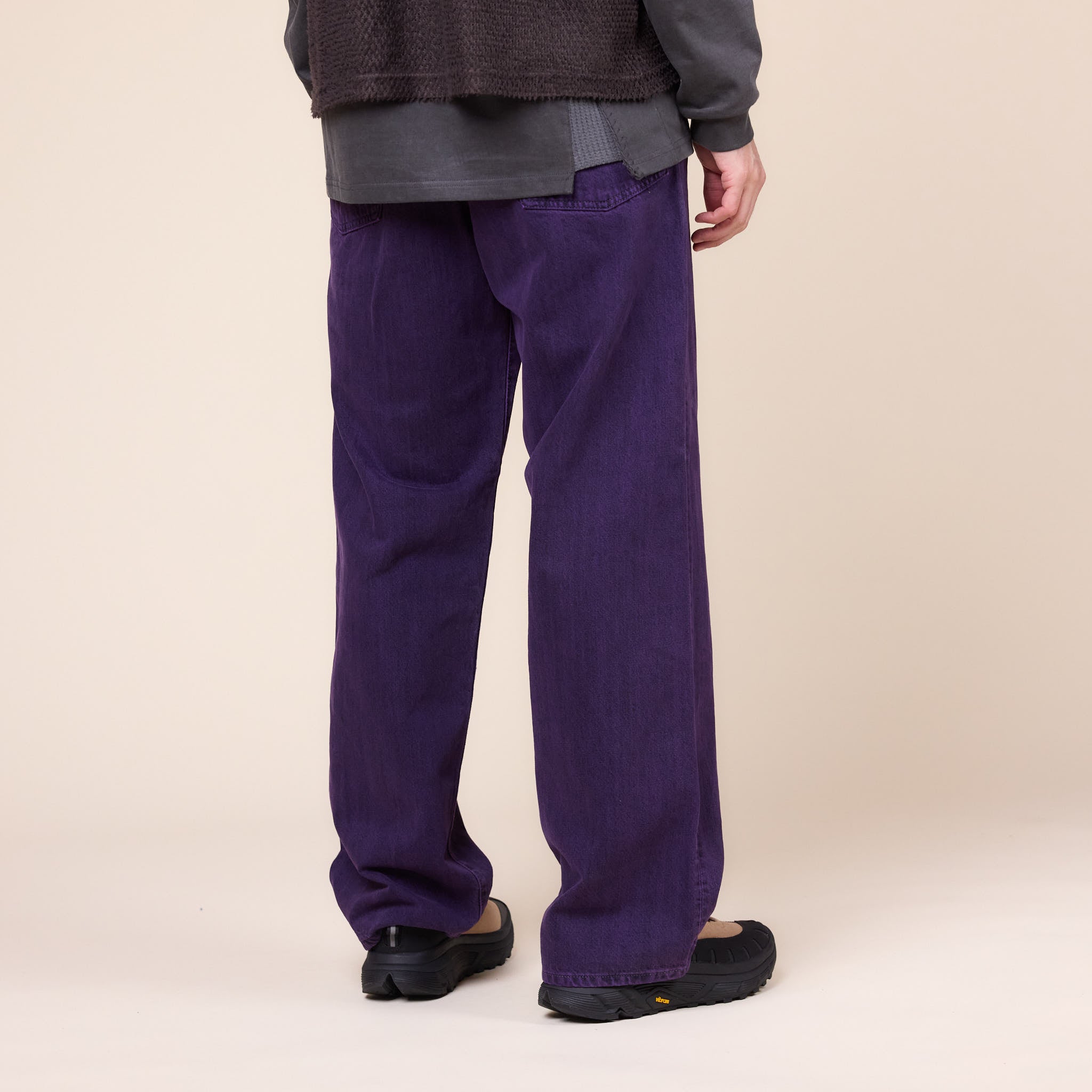 Edwin Jeans - Made in Japan Wide Pant - Black Purple Overdye