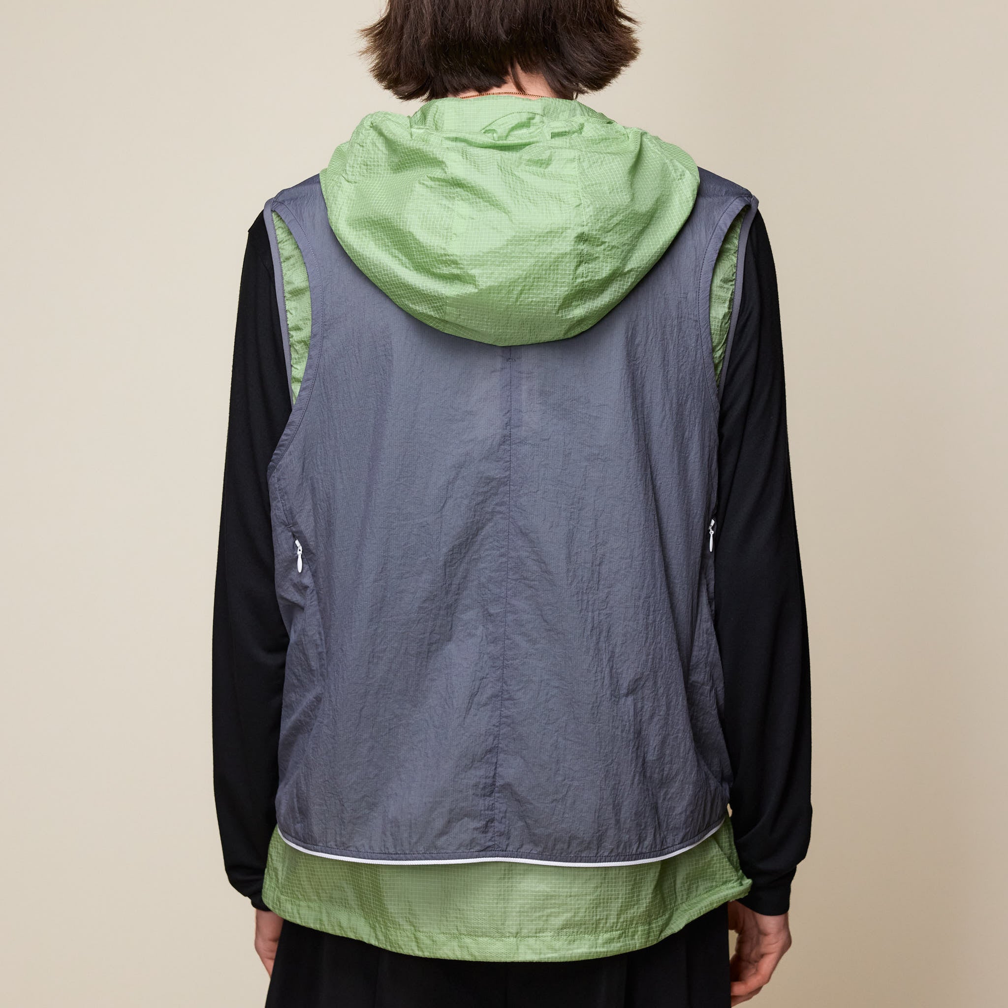 F/CE - Layering Utopia Dyneema Vest Jacket - Mint Green FPA01251U0001