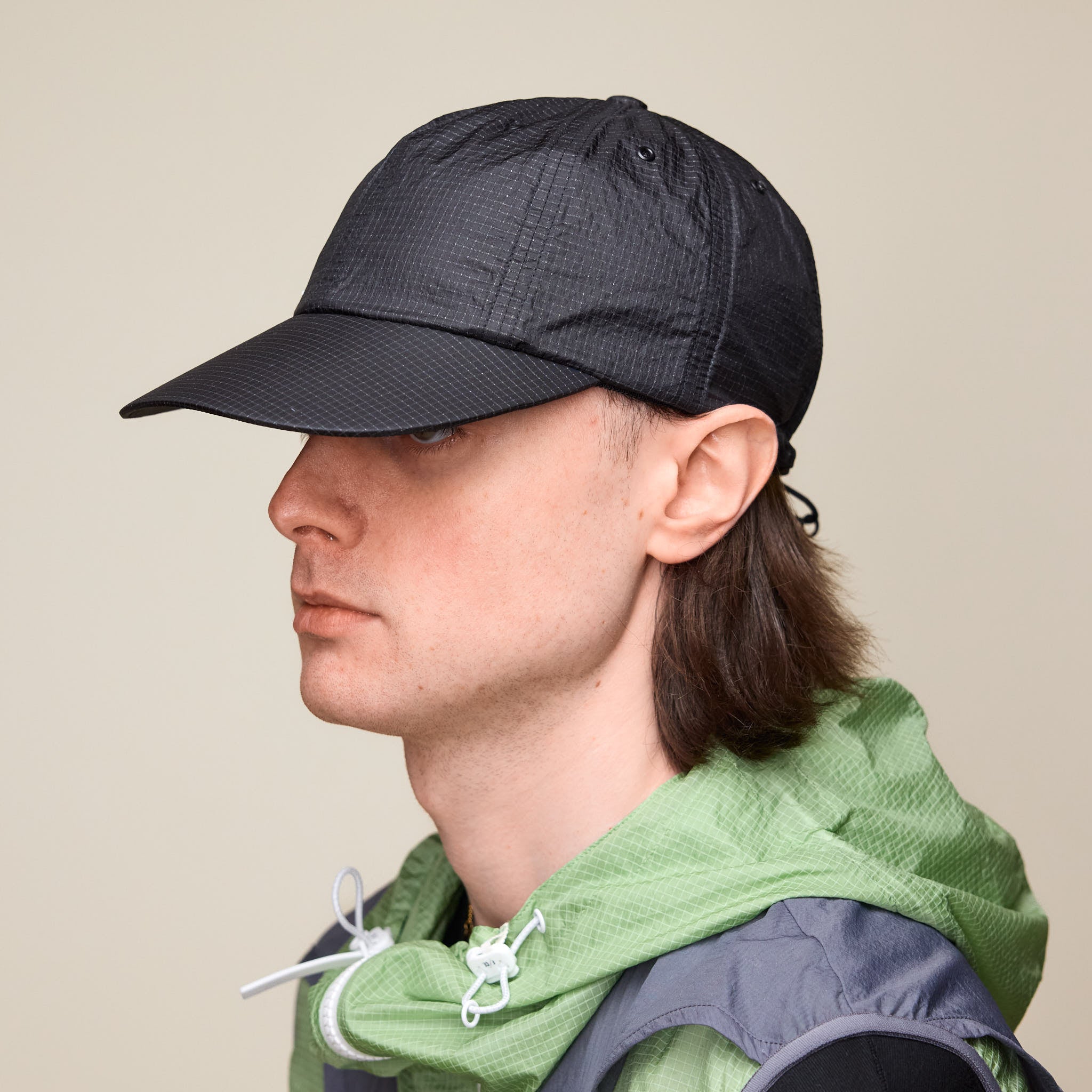 F/CE - High Strength Grid 8 Panel Cap - Mint Green