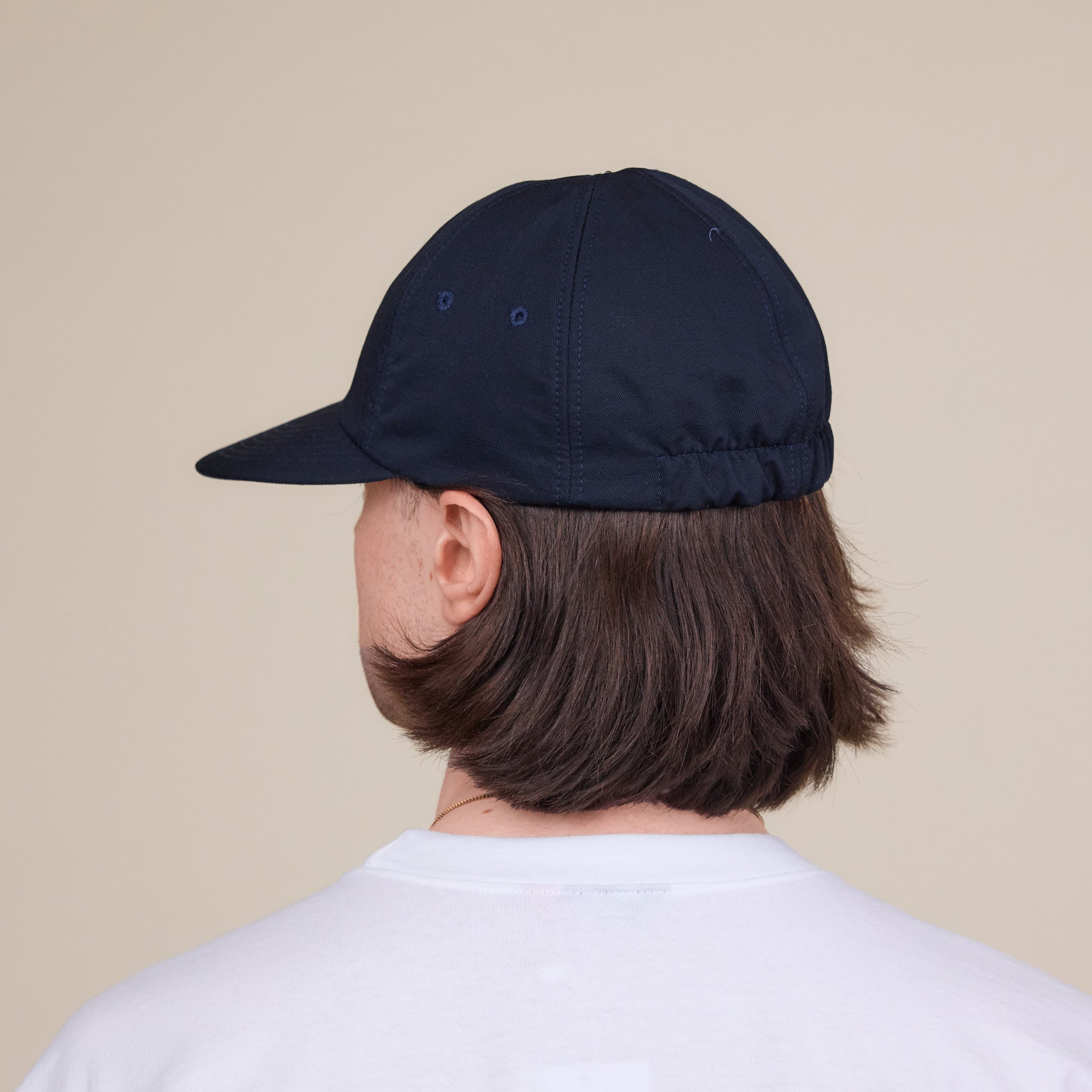 Found Feather - Classic 6 Panel Cap - Navy (Grey Underbrim)