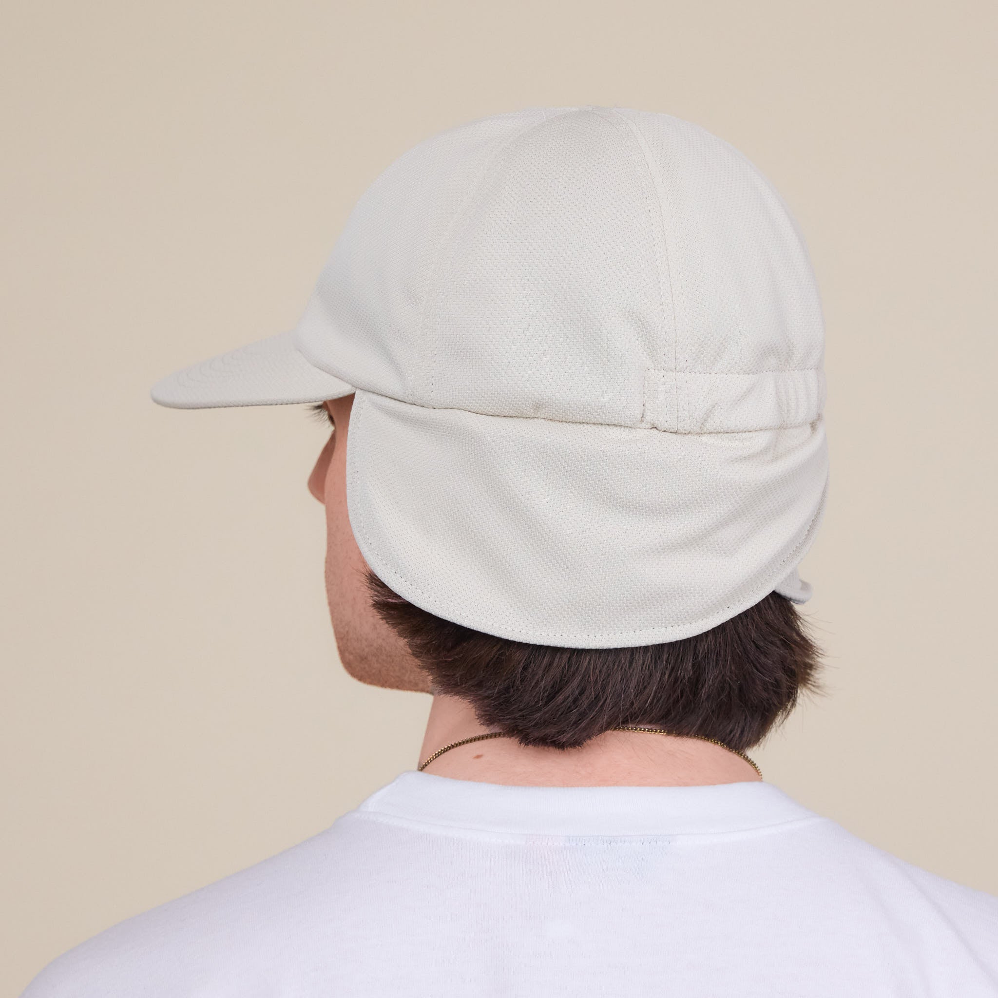 Found Feather - 6 Panel Lily Pad Cap - Beige