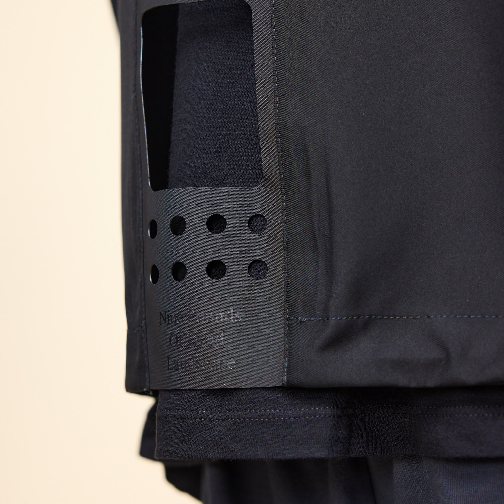 GR10K - Laser Cut Vest - Black BG333097AA-01-M