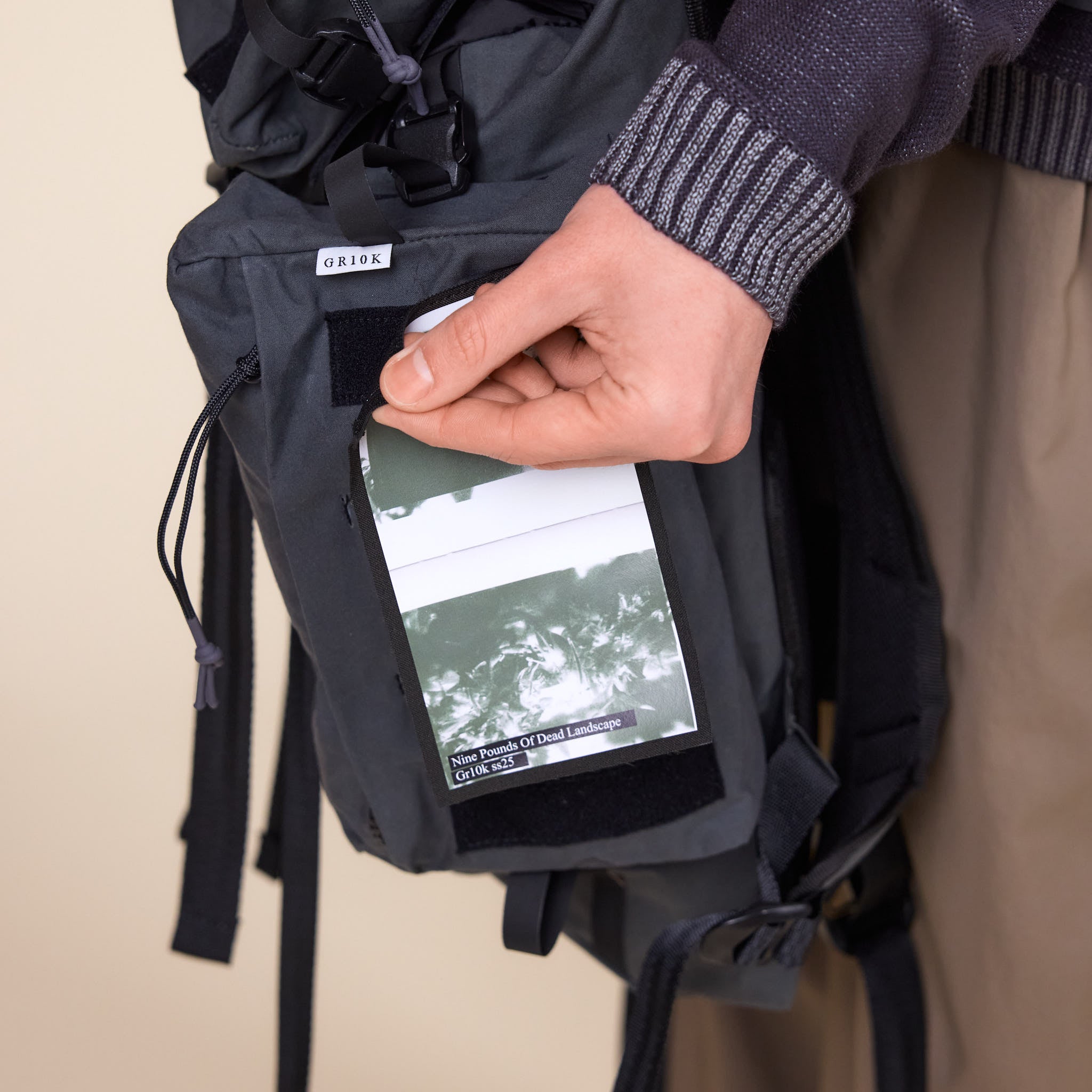 GR10K - Backpack - Charcoal | T.T.O.O GR10K - Backpack - Charcoal | T.T.O.O