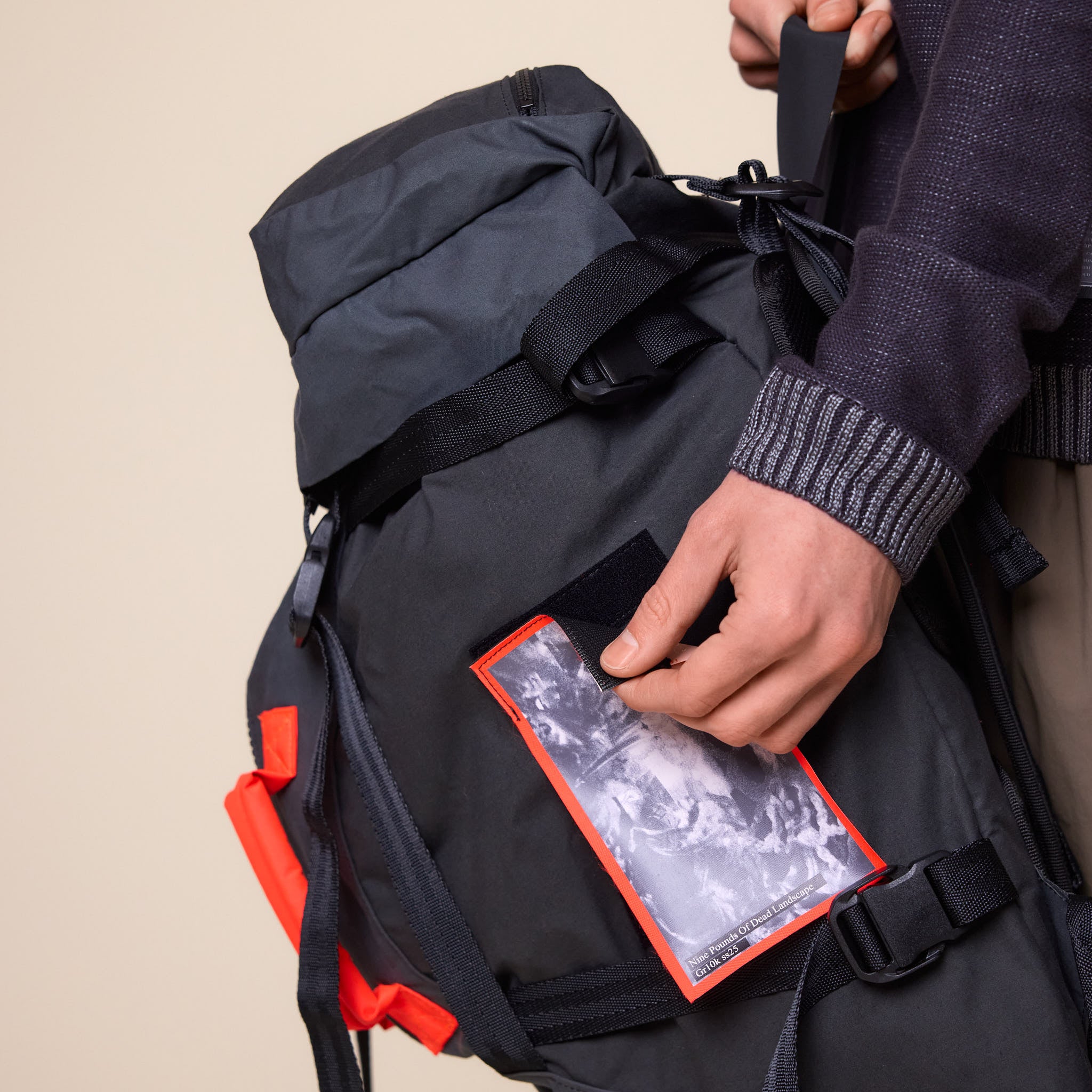 GR10K - Zipped Backpack - Charcoal
