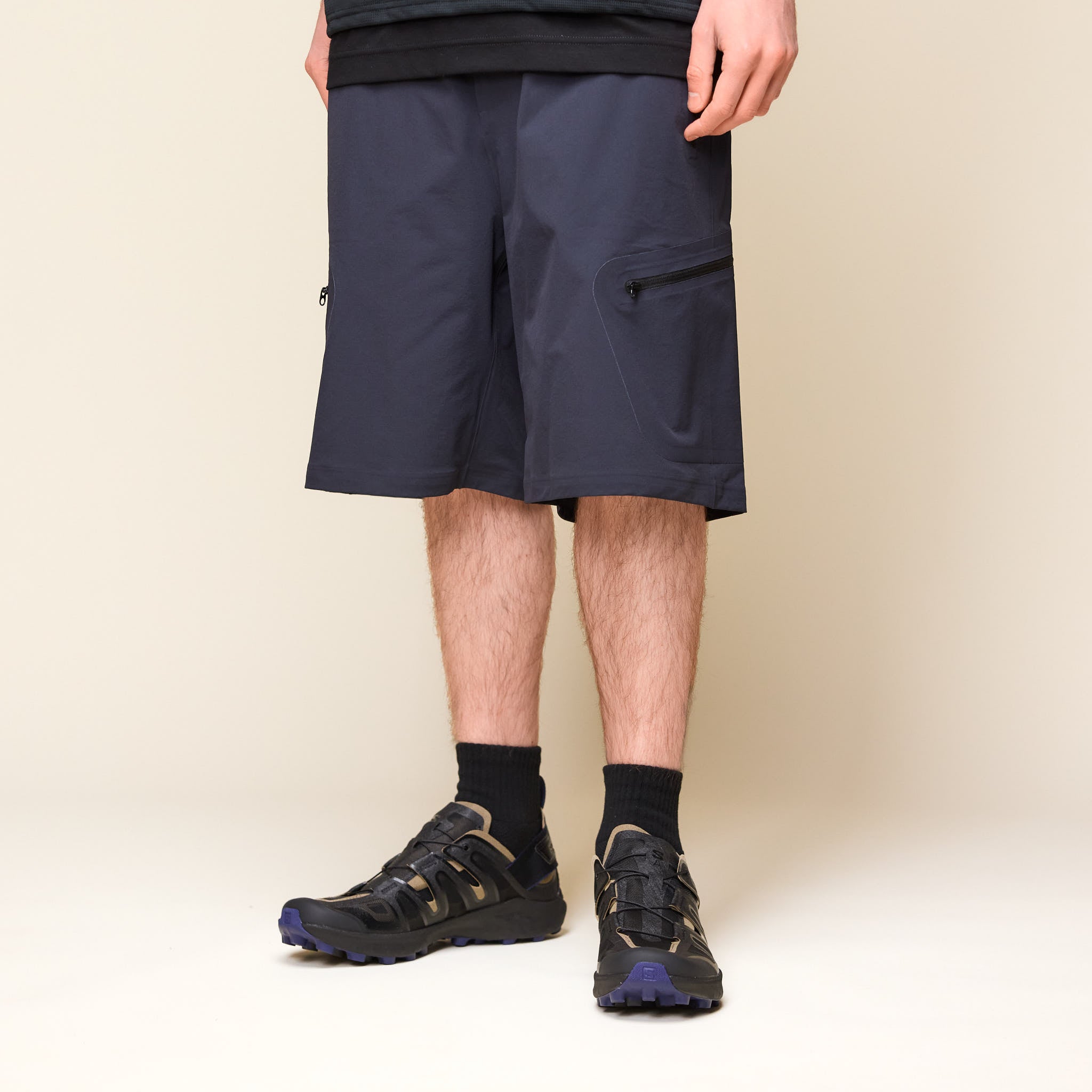 Hiking Patrol - Technical Shorts - Navy Blue