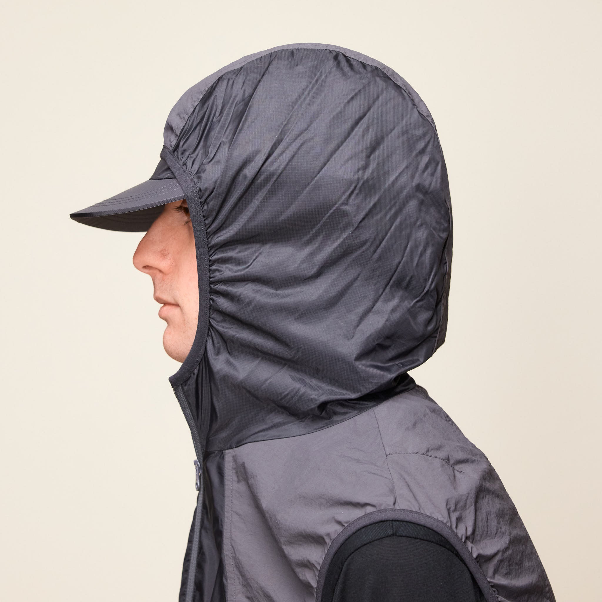 Hiking Patrol - Light Technical Vest Jacket - Dark Grey