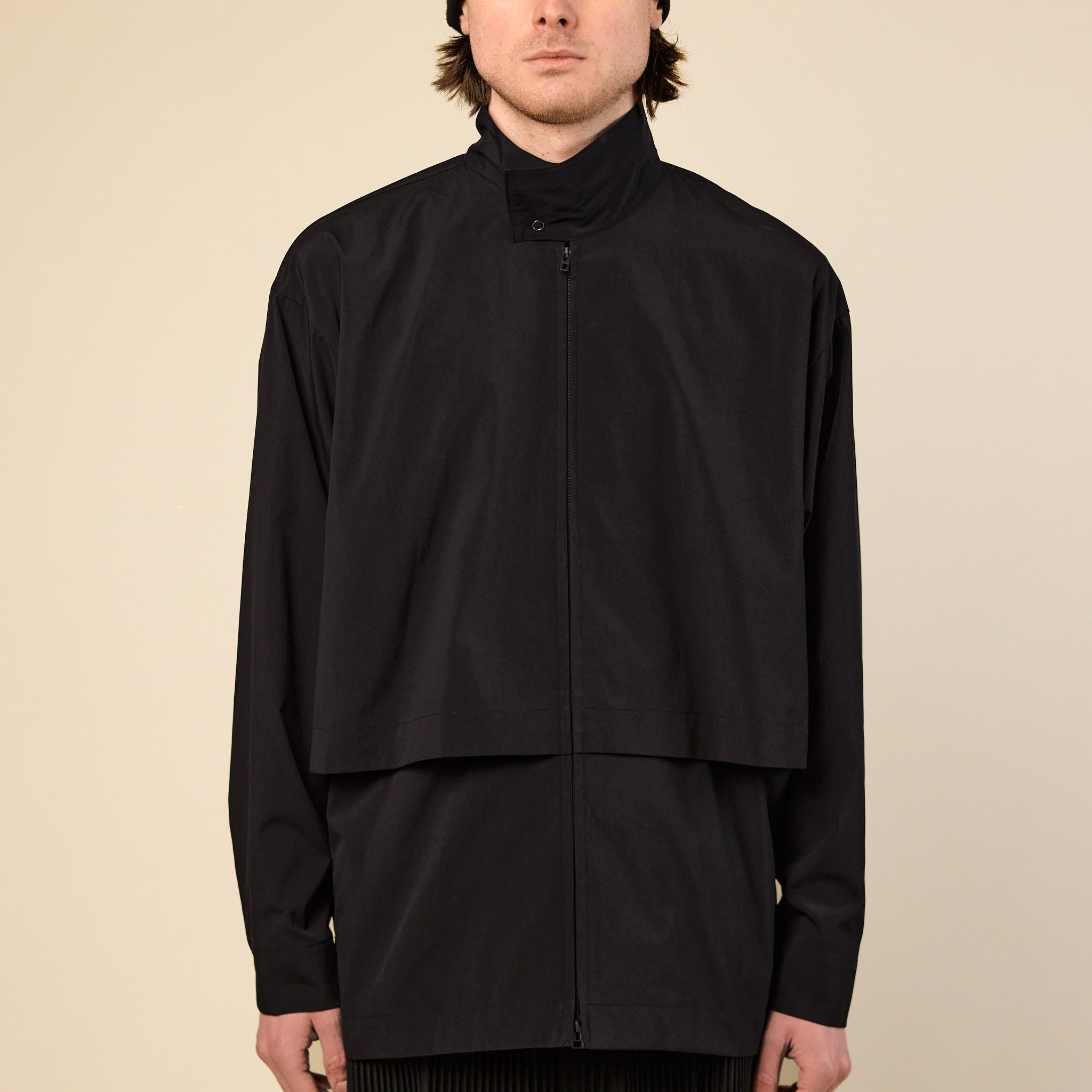 Homme Plissé Issey Miyake - Packable Shirt - Black HP56FJ3001502