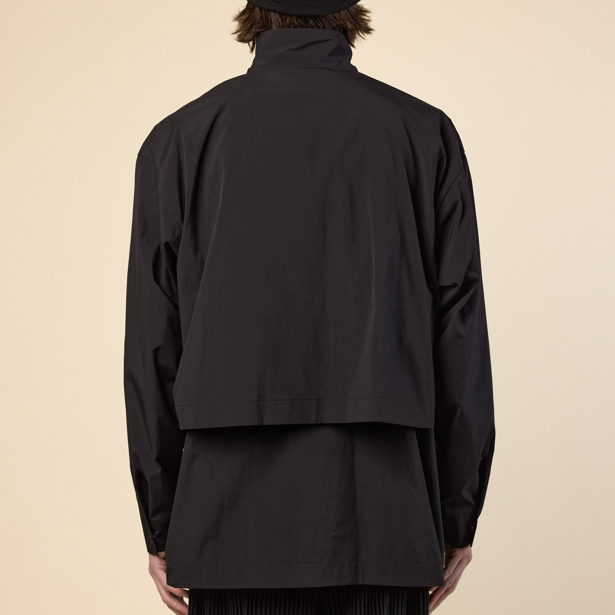 Homme Plissé Issey Miyake - Packable Shirt - Black HP56FJ3001502