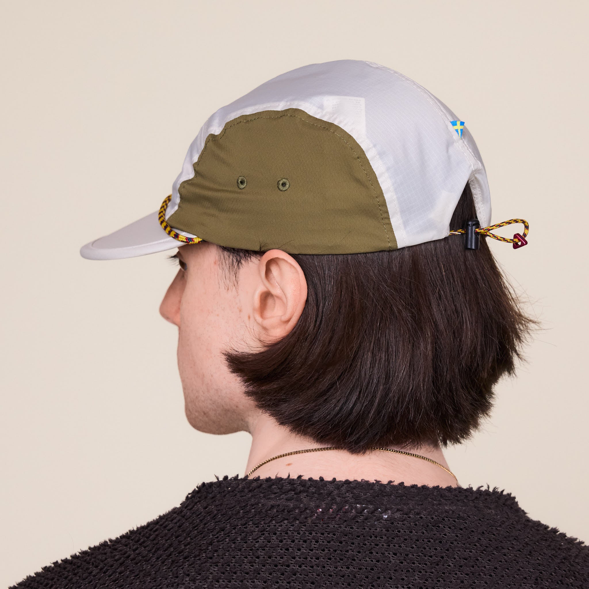 Klättermusen - Runa Five PAnel Cap - Putty Grey / Olive