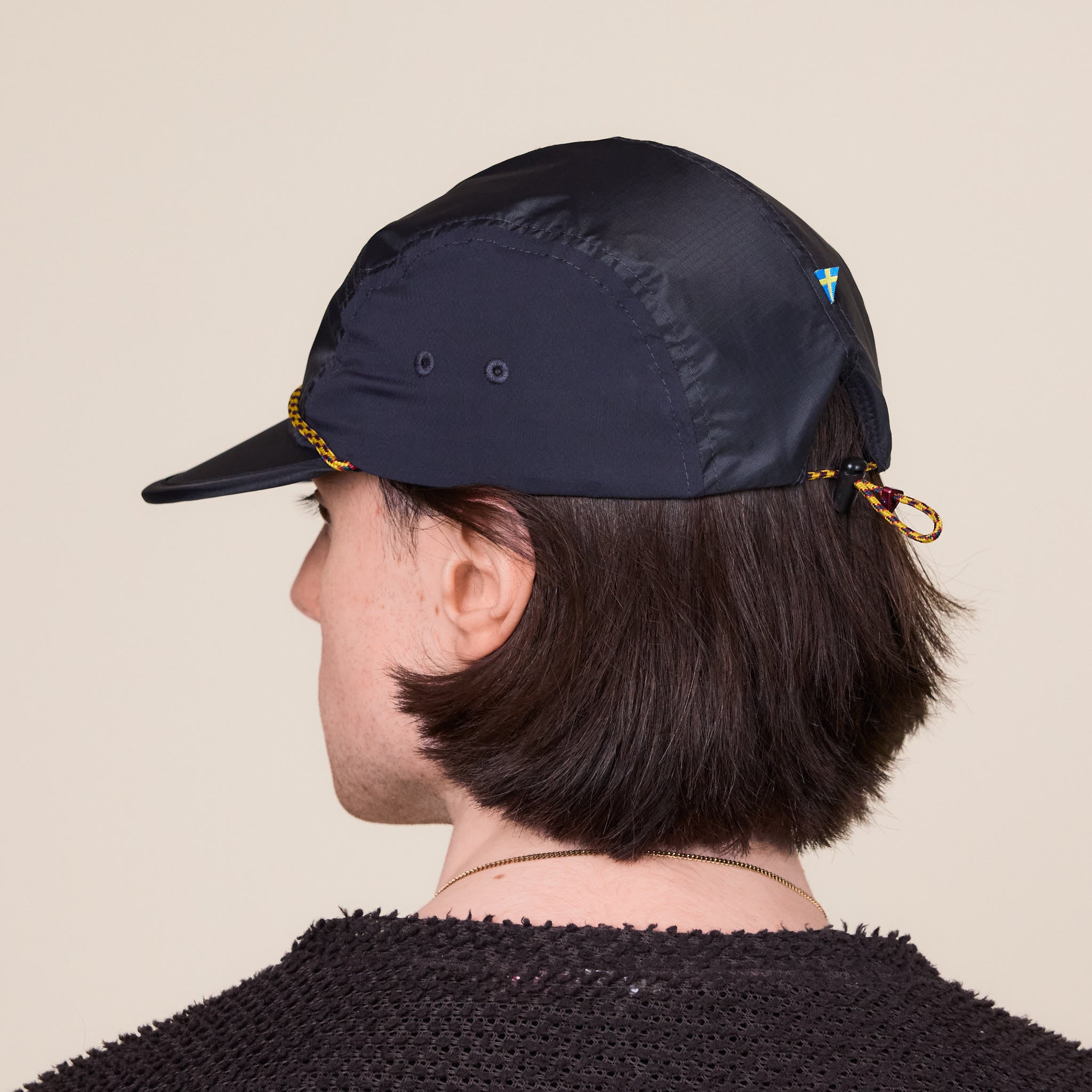 Klättermusen - Runa Five PAnel Cap - Raven Black