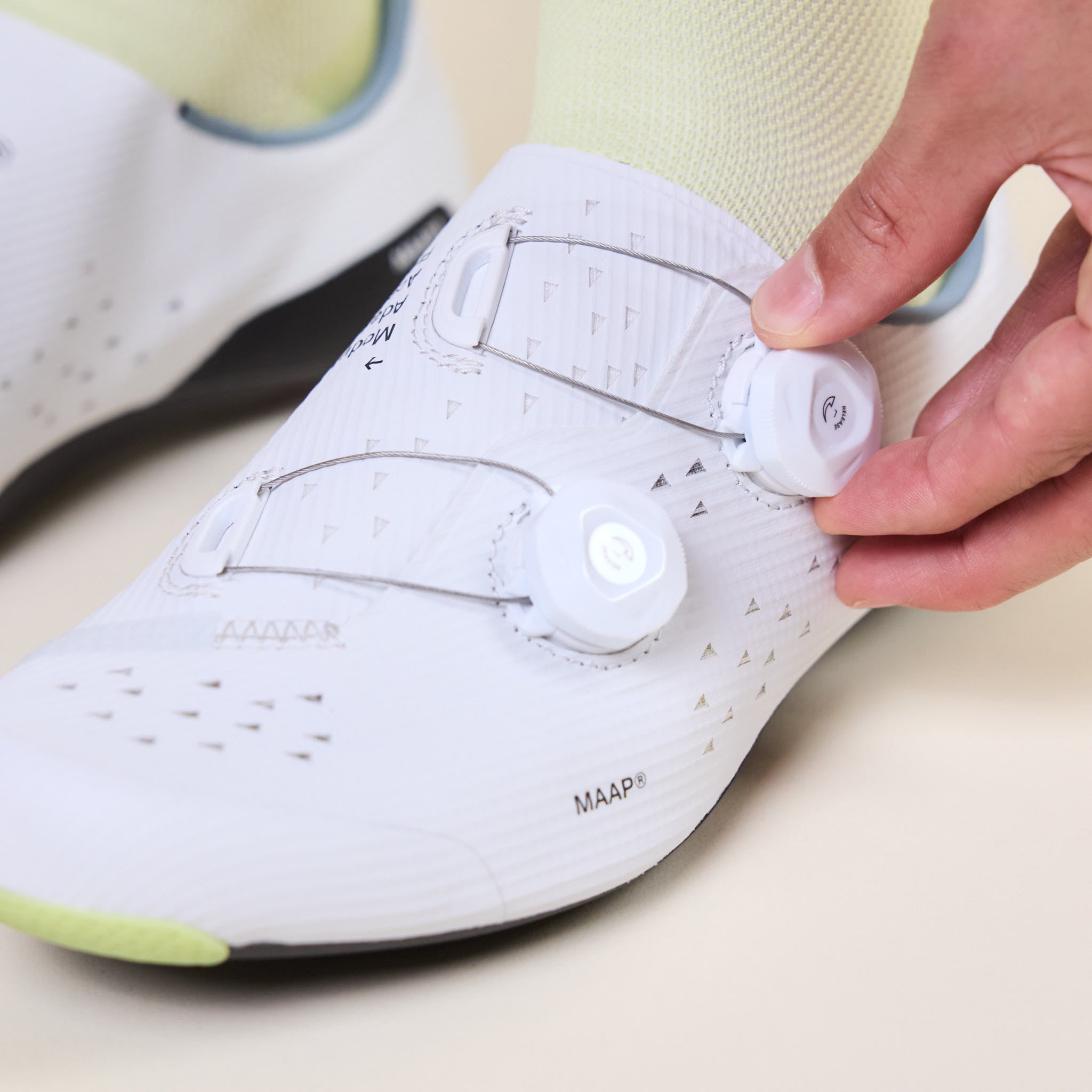MAAP x QUOC - Quoc M3 Pro Cycling Shoe - White