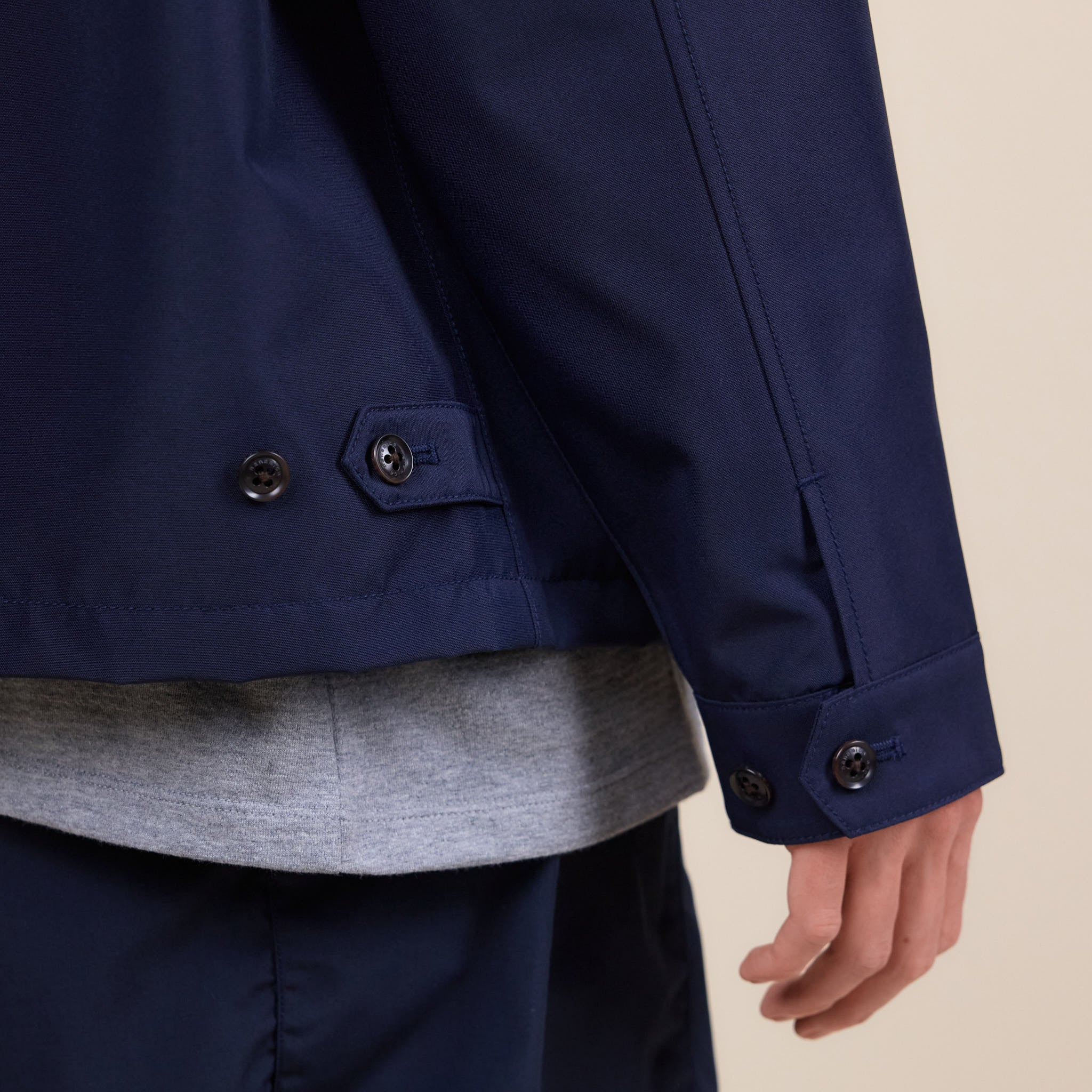 Nanamica - Gore-Tex 2L Crew Jacket - Navy Blue